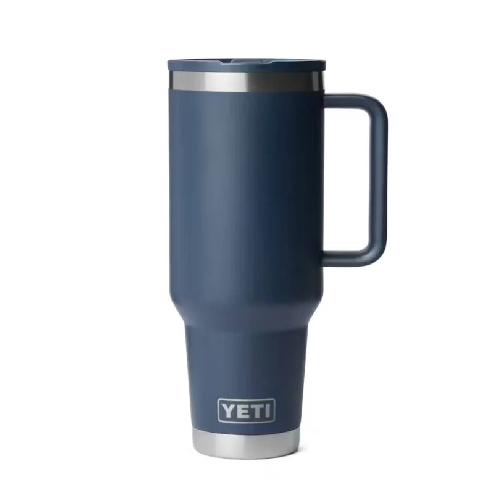 Yeti Rambler 40oz Travel Straw Mug - Navy