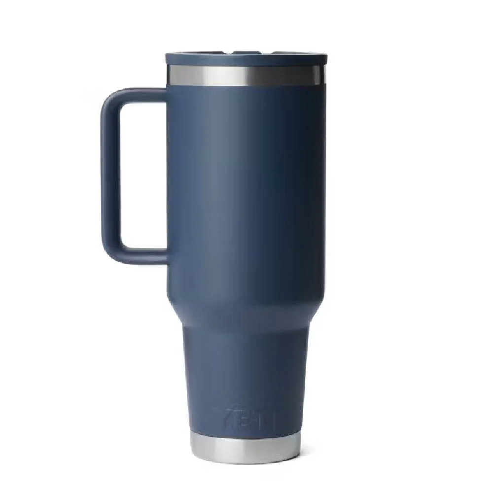 Yeti Rambler 40oz Travel Straw Mug - Navy - Image 2