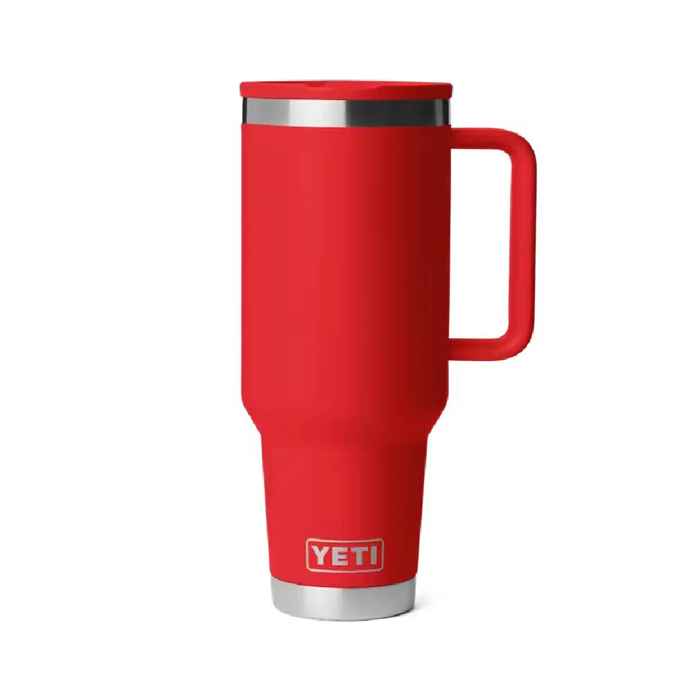 Yeti Rambler 40oz Travel Straw Mug - Rescue Red