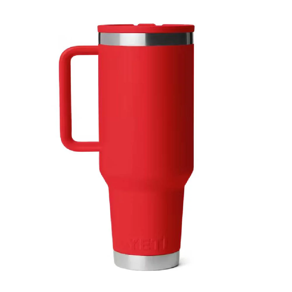 Yeti Rambler 40oz Travel Straw Mug - Rescue Red - Image 2