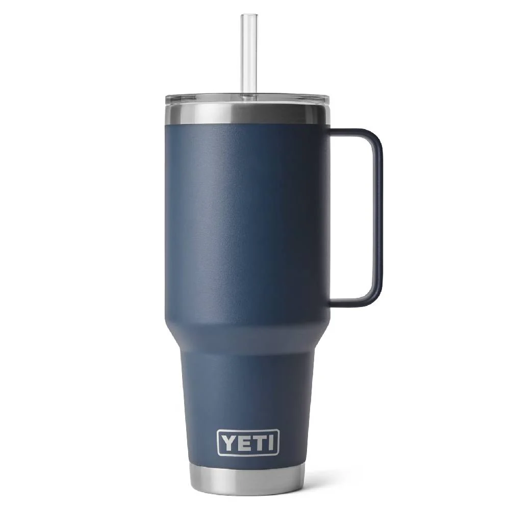 Yeti Rambler 42oz Straw Mug - Navy