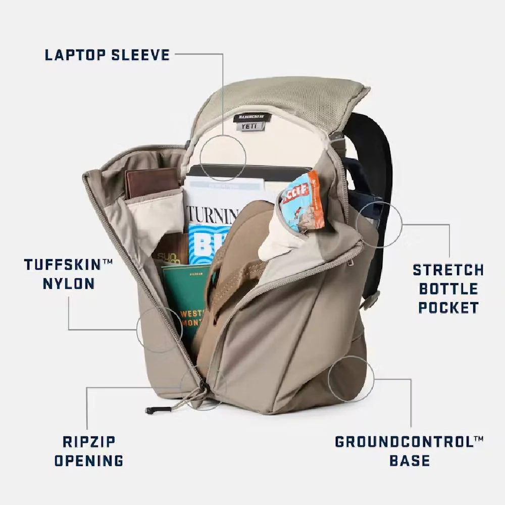 Yeti Ranchero 18L Backpack - Cape Dark Taupe - Image 4