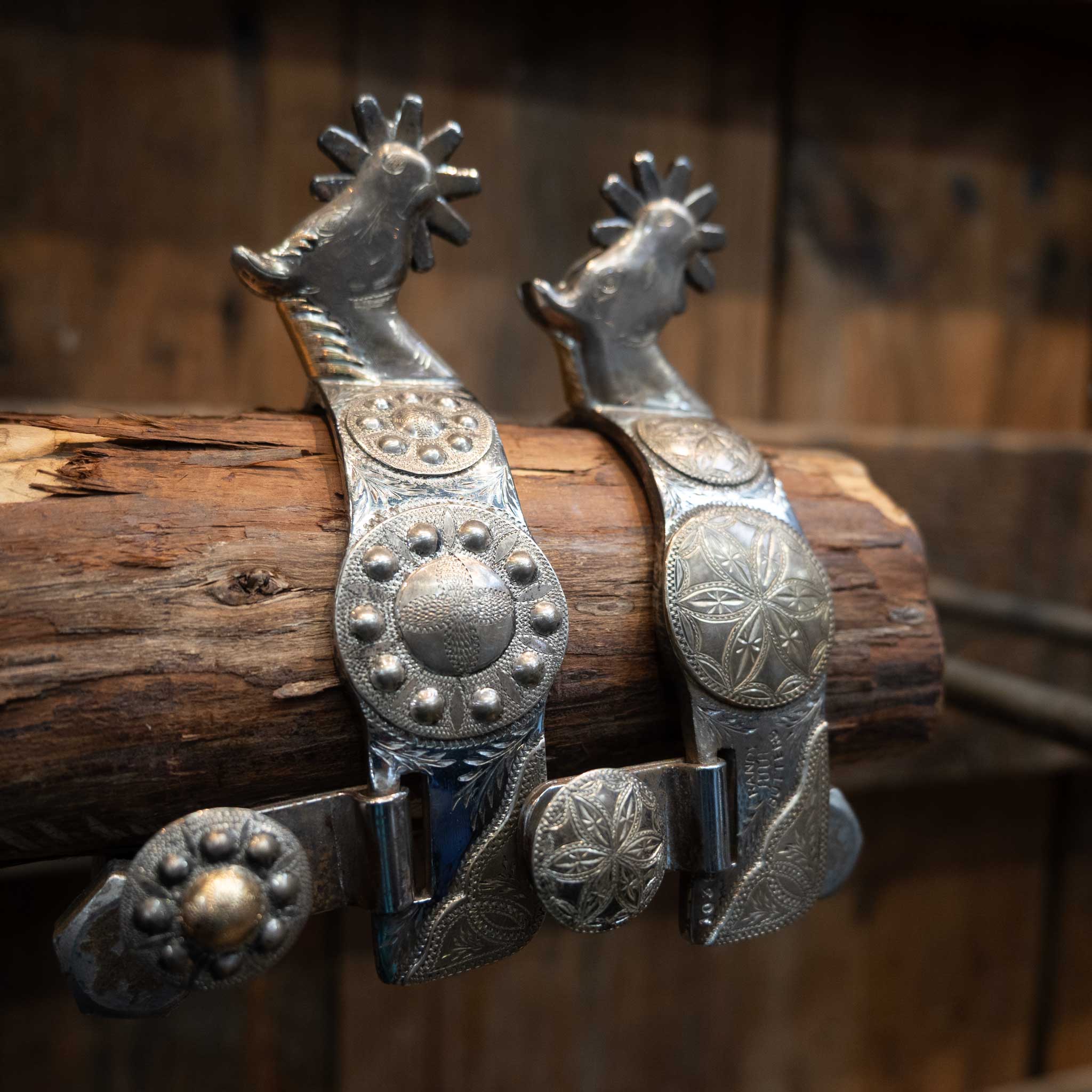 Randy Butters #1035 Spurs w/Horse Head Shank - Image 2