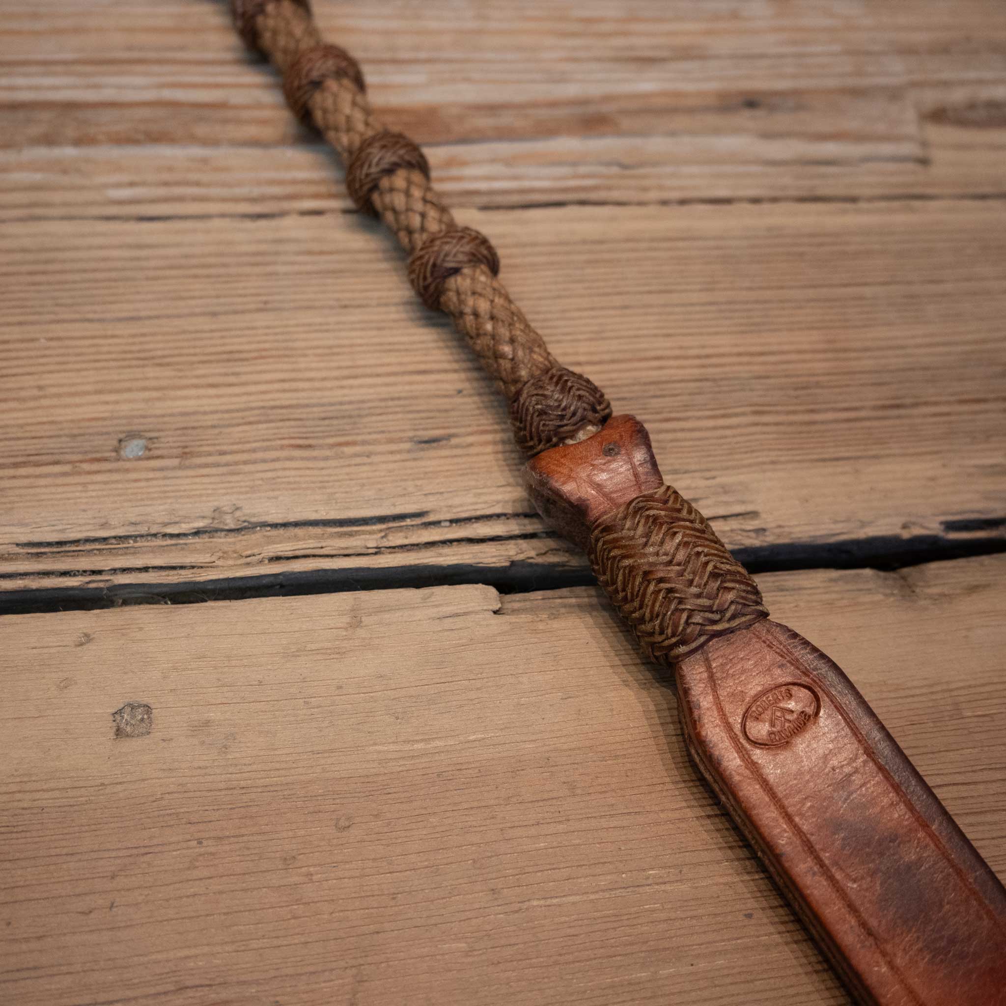 Randy Roberts Handmade 25 1/2" Quirt w/Popper - Image 3