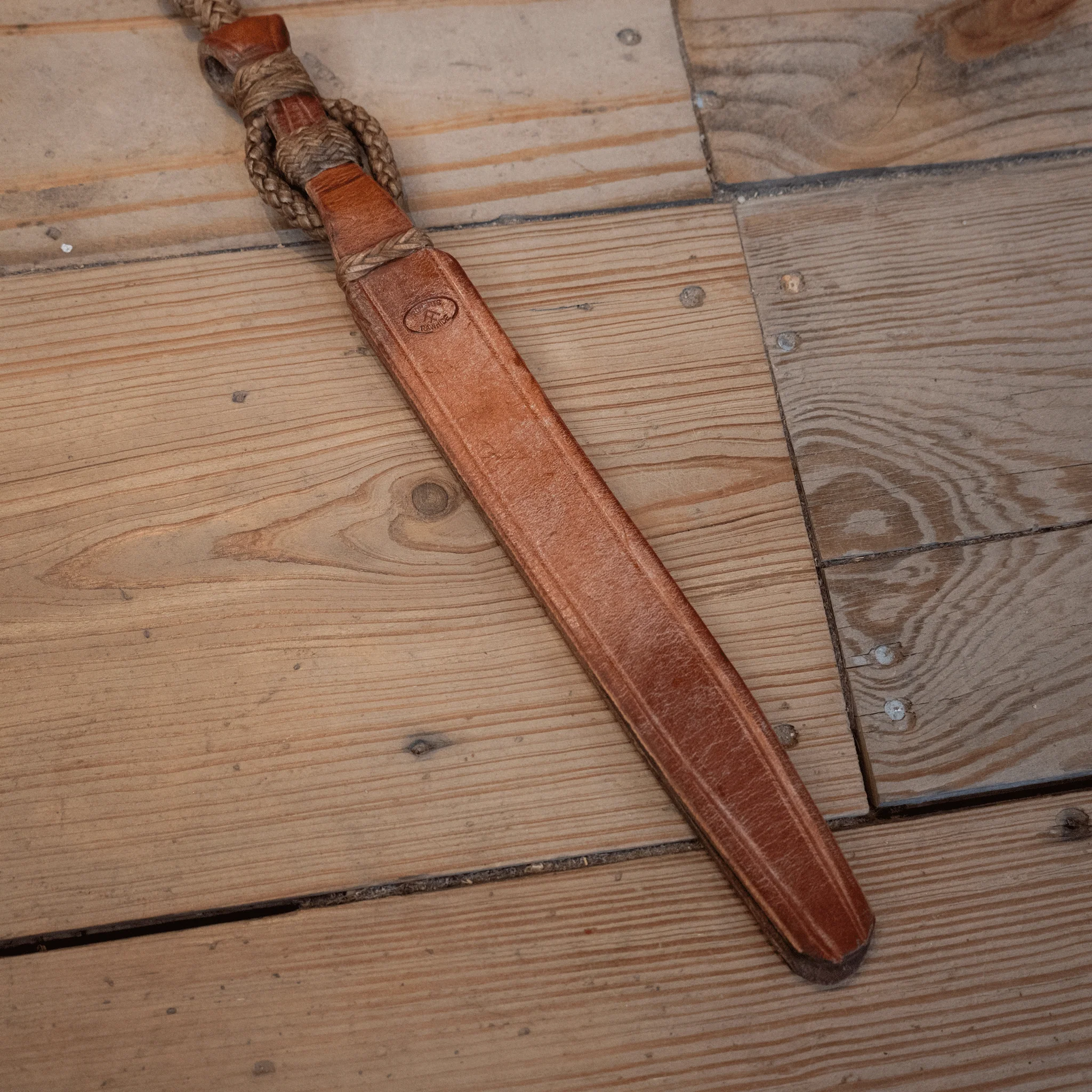Randy Roberts Handmade 26" Quirt w/Popper - Image 2