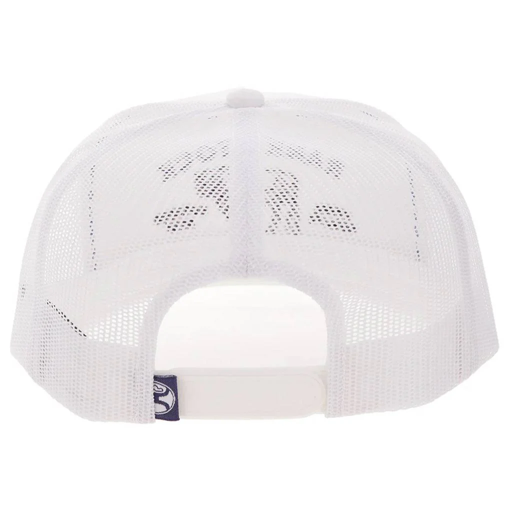 Hooey Rank Stock White Trucker Cap - Image 2