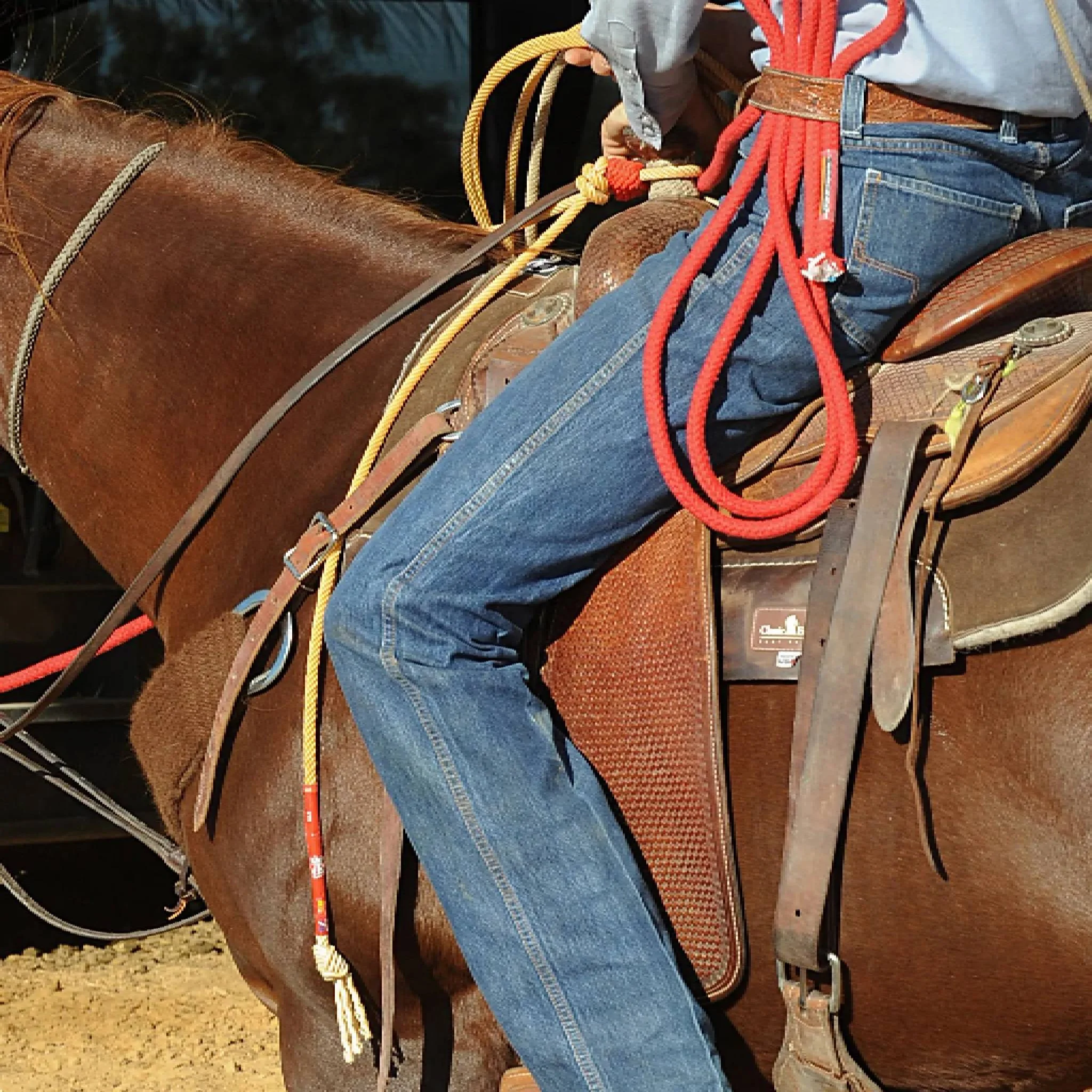 Rattler Calf Roping Jerkline - Image 3