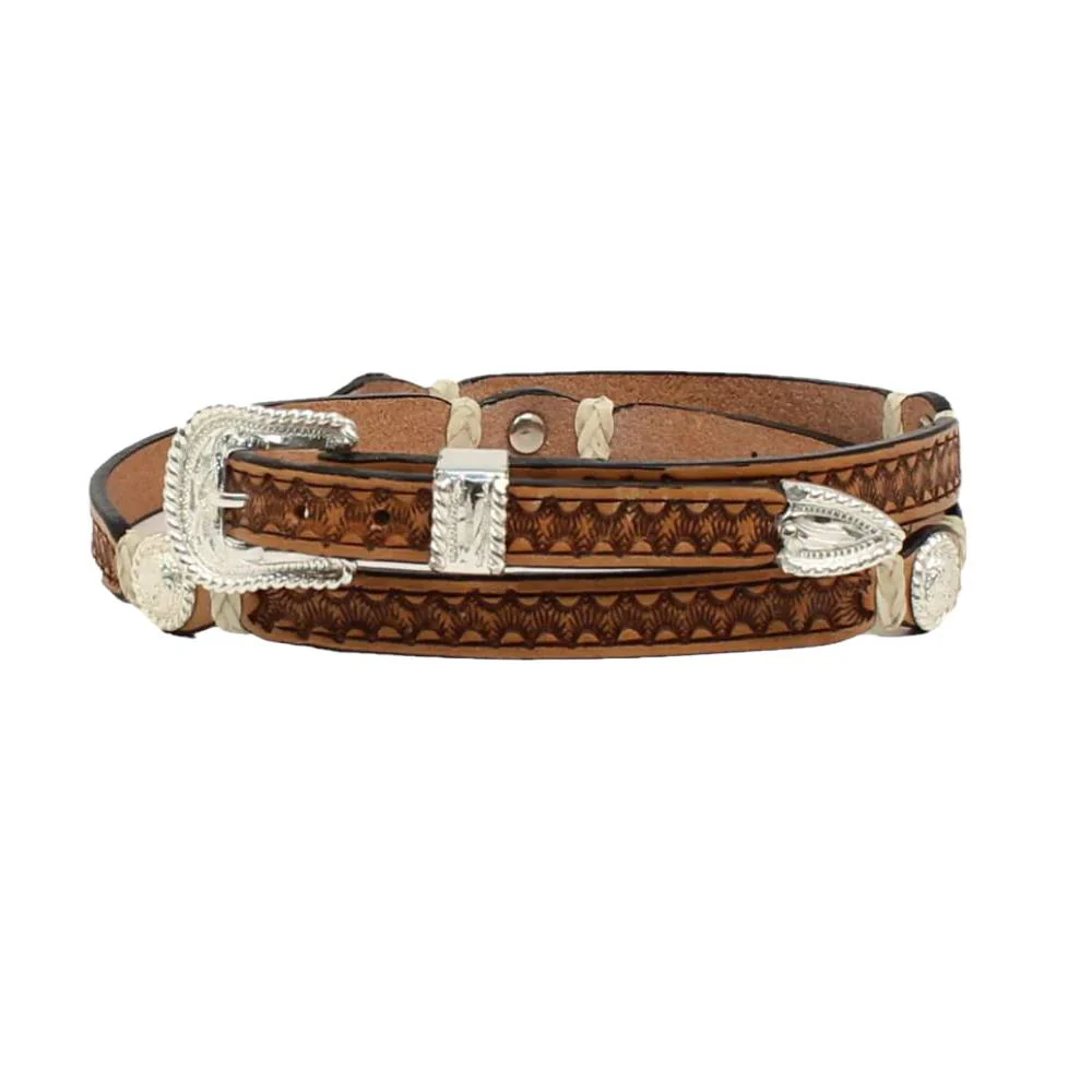 Stamp Leather Concho Hatband - FINAL SALE
