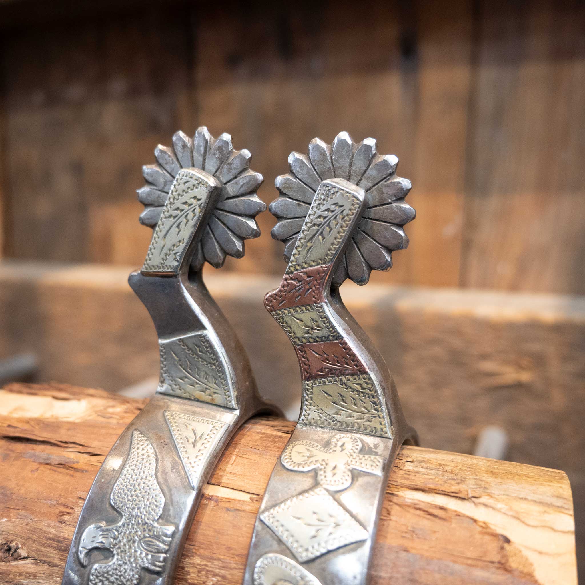 Ray Anderson #1217 SilverLonghorn & Copper Spurs - Image 4