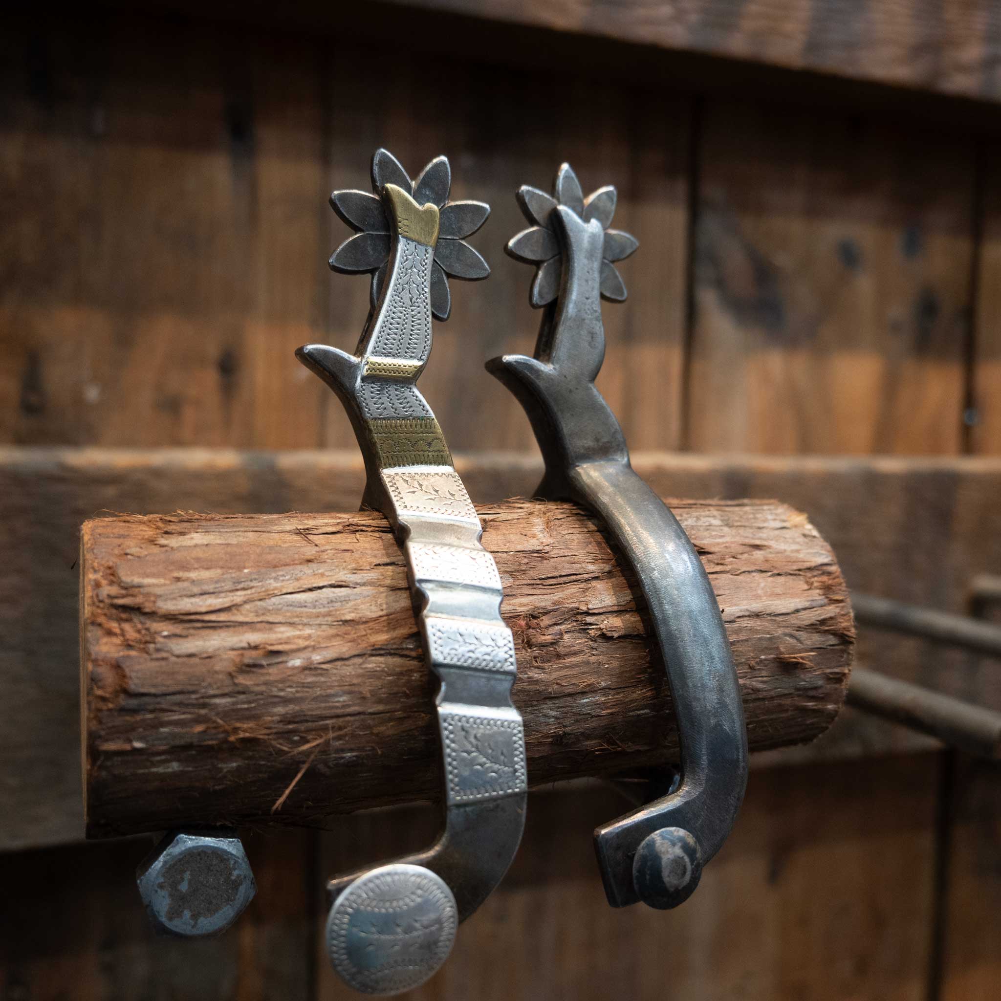 Ray Anderson #313 Mounted Silver Spur - Image 2