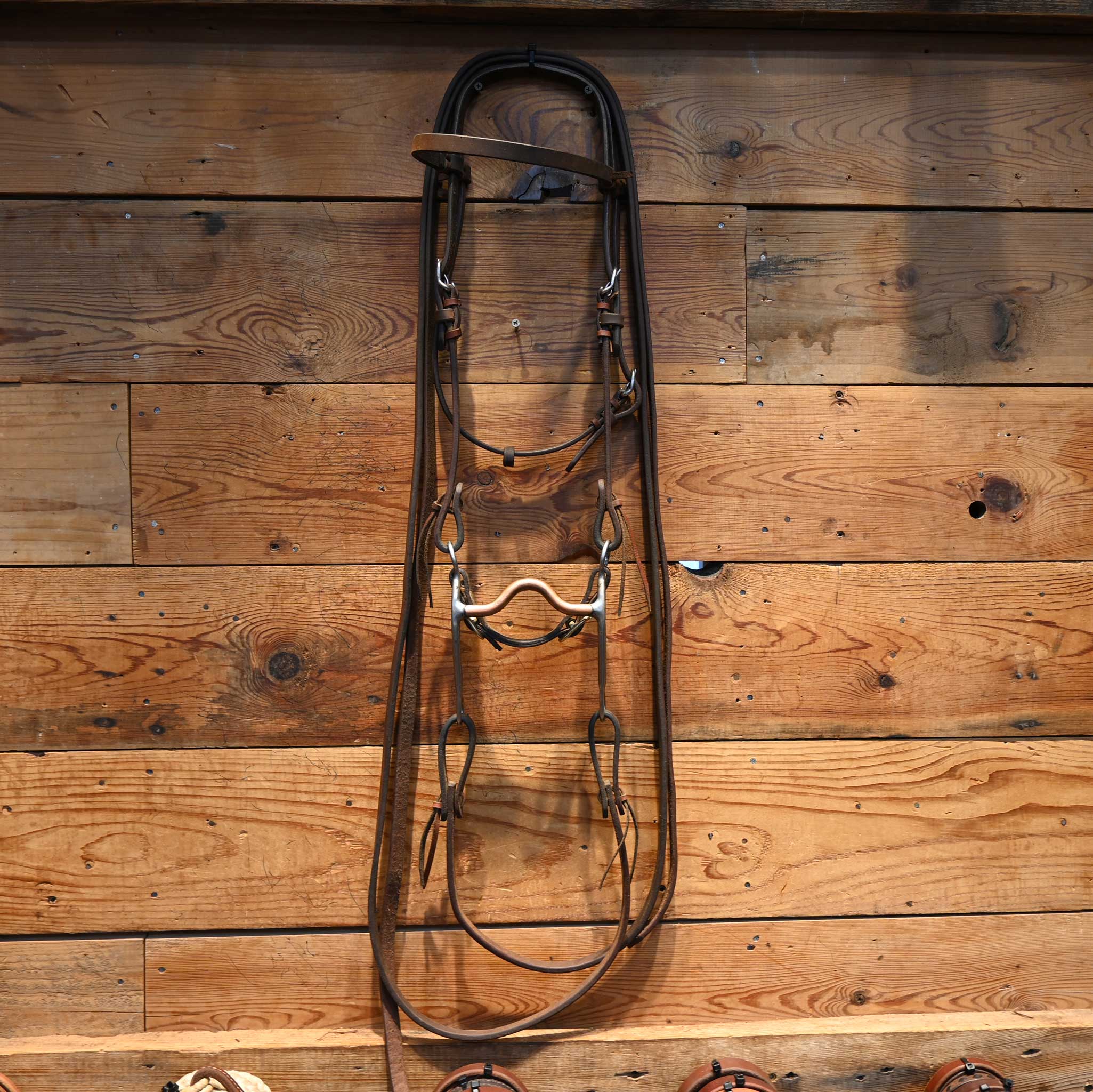 Reinsman Copper Port Bridle Rig w/ Browband Headstall - Image 3