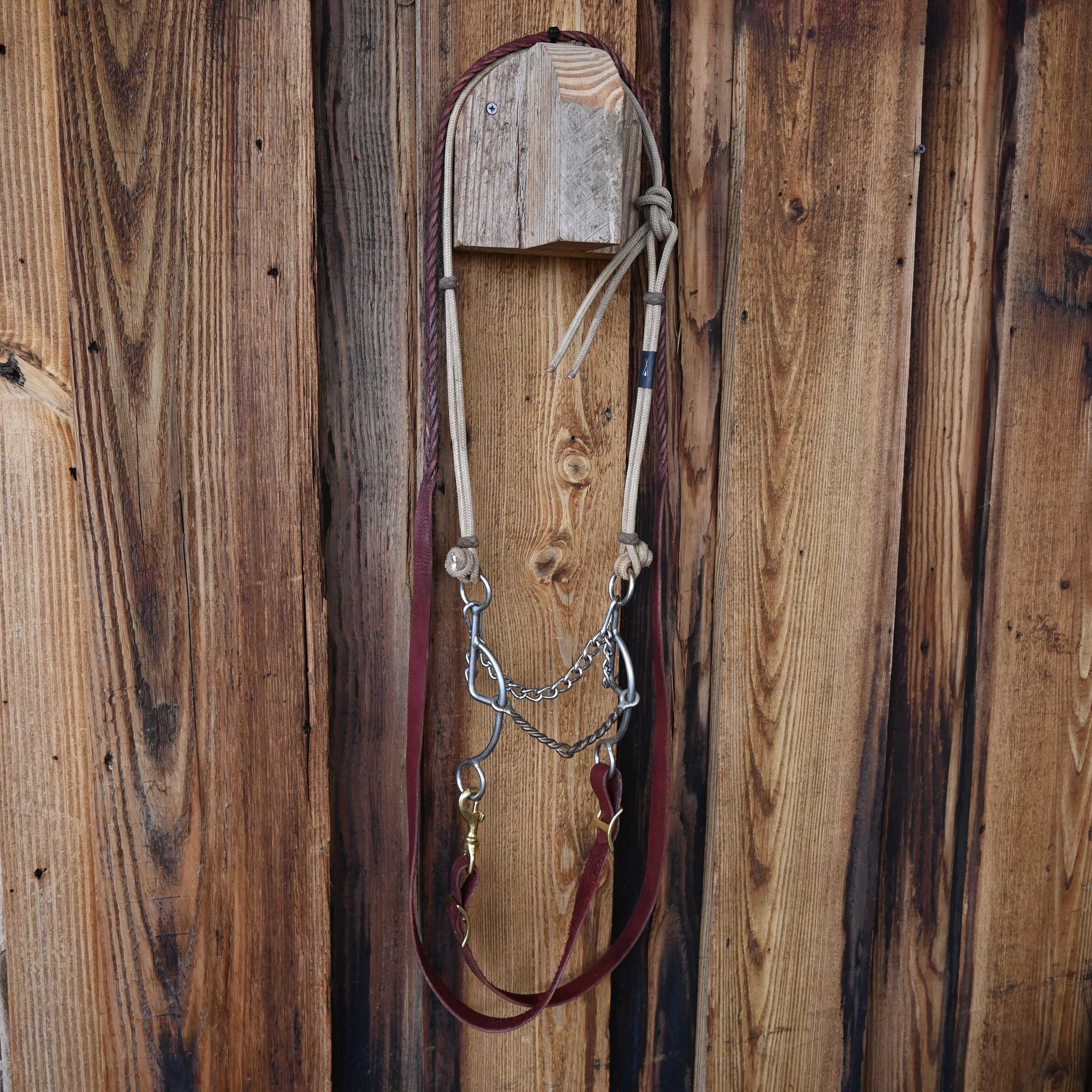 Reinsman Twisted Wire Snaffle Gag Bridle Rig - Image 4