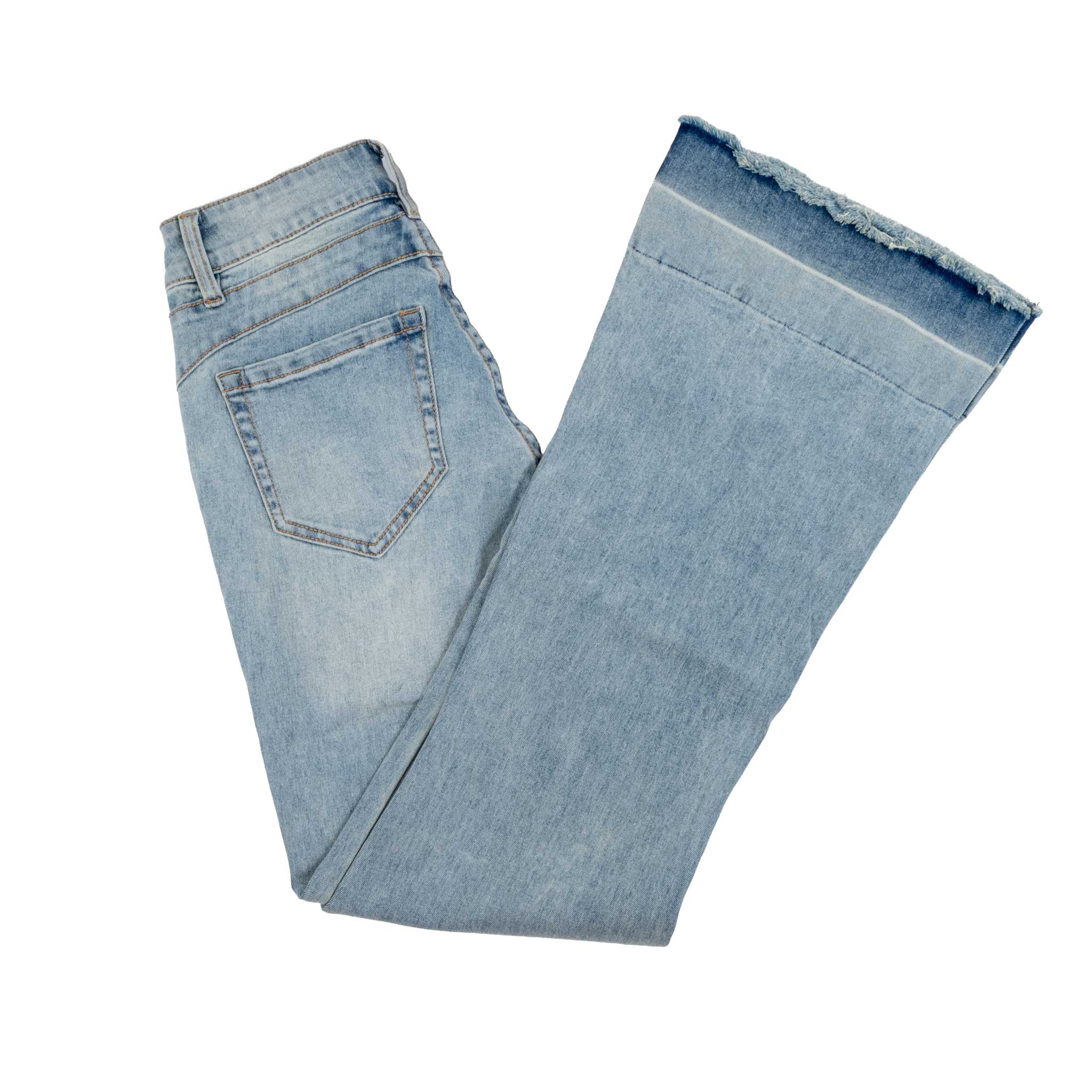 Rock & Roll Denim Women's Released Hem High Rise Trouser