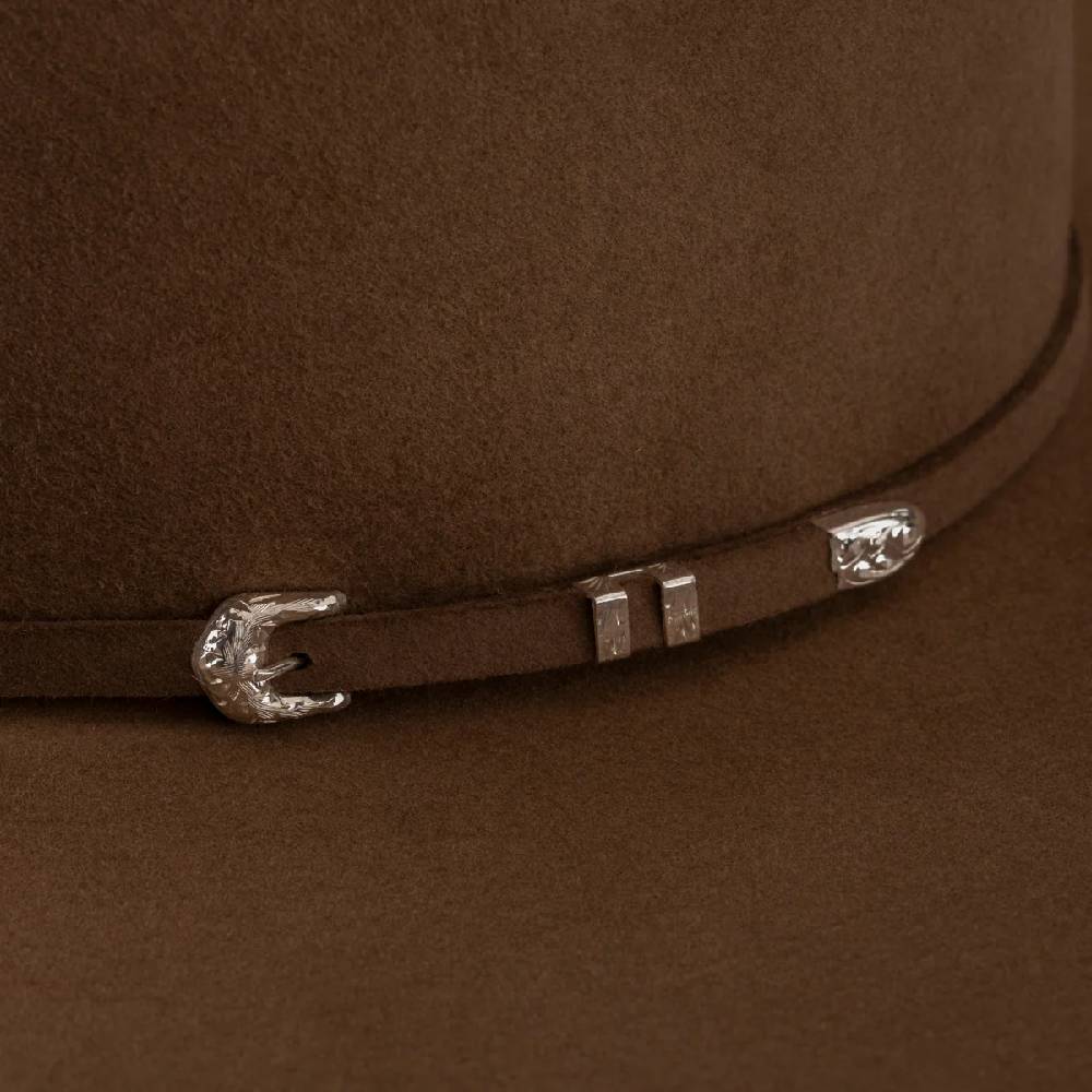 Resistol 40X Arena Open Crown Dunn Felt Hat - Image 2