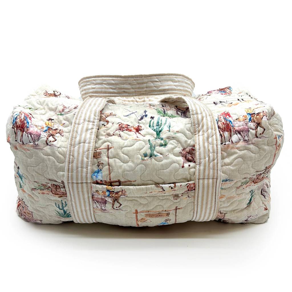Retro Cowboy Duffle Bag