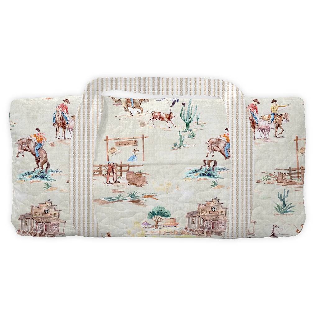 Retro Cowboy Duffle Bag - Image 2