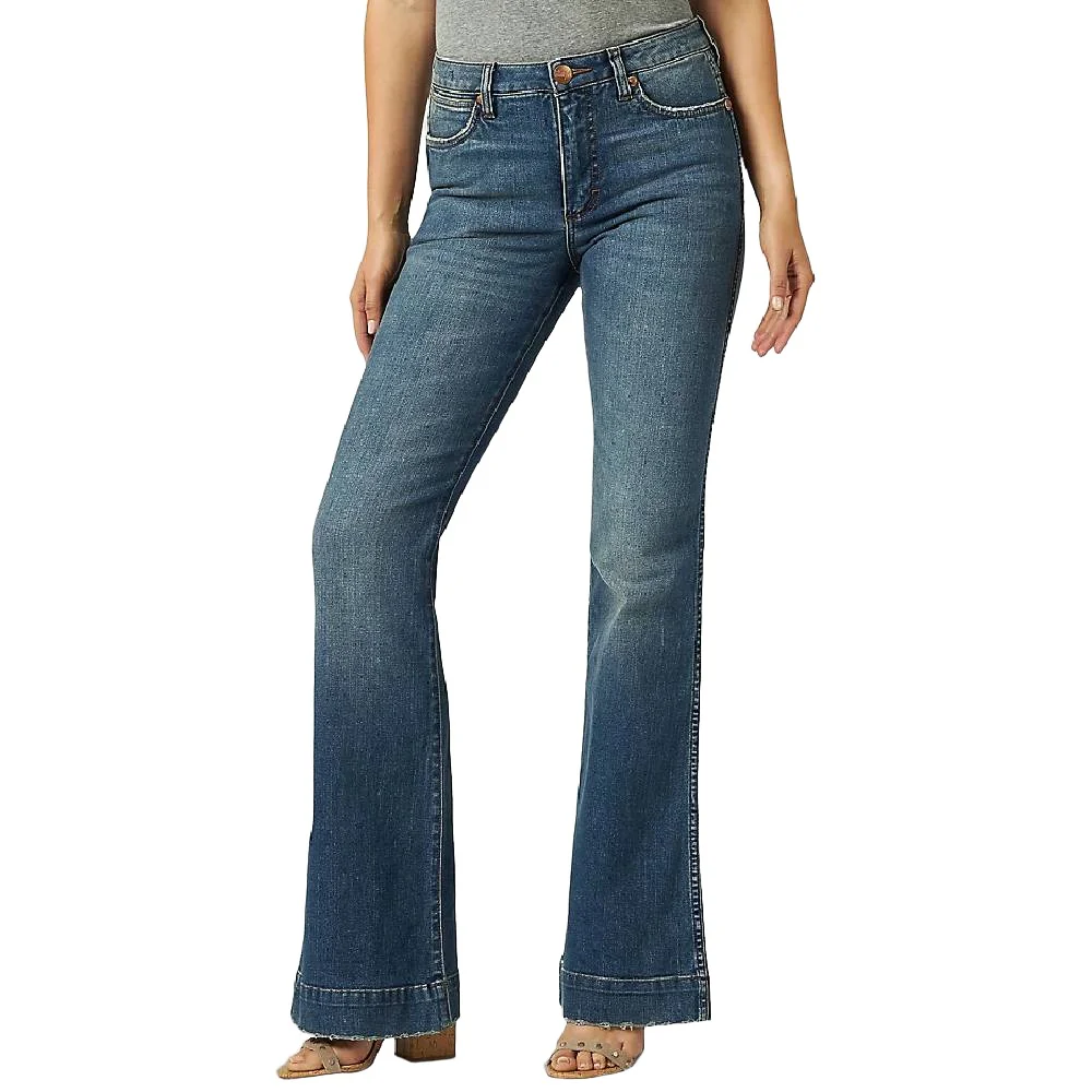Wrangler Women's Retro Bailey High Rise Trouser Jean - Image 2