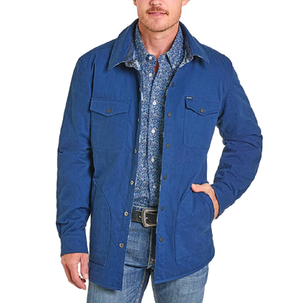 Rock & Roll Denim Men's Reversible Aztec Shirt Jacket - FINAL SALE - Image 2