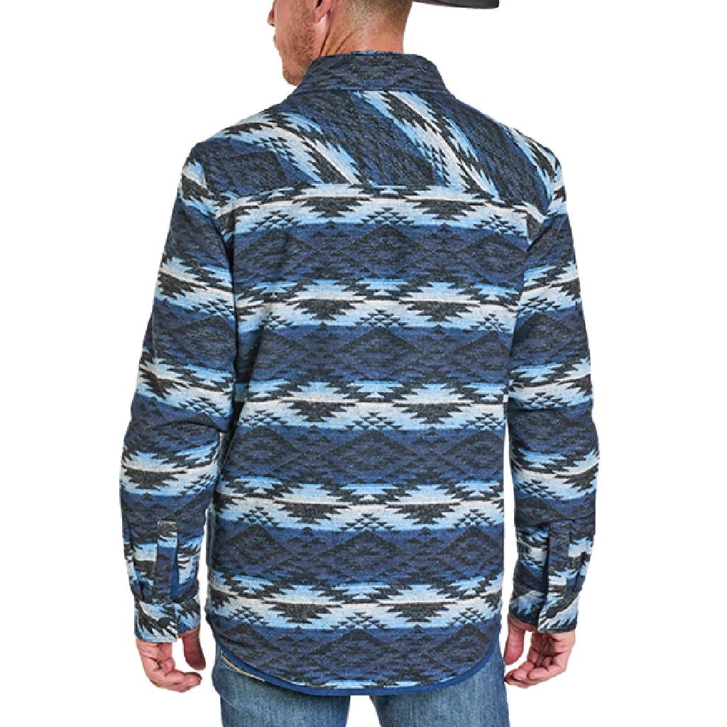 Rock & Roll Denim Men's Reversible Aztec Shirt Jacket - FINAL SALE - Image 3