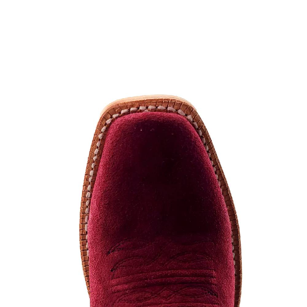 R. Watson Women's Rhubarb Roughout Cutter Toe Boot - Image 4