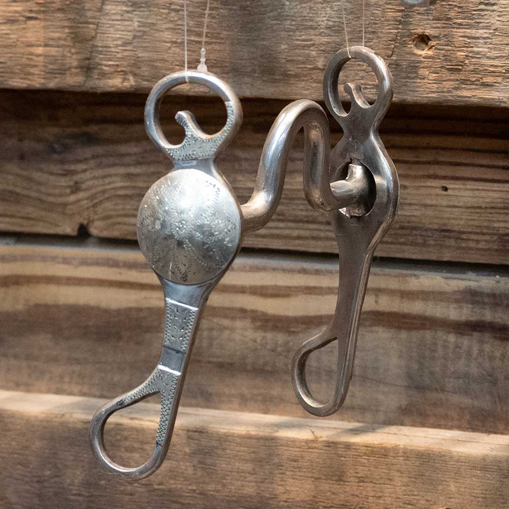 Ricky Trammell Silver Mounted Solid Port Bit