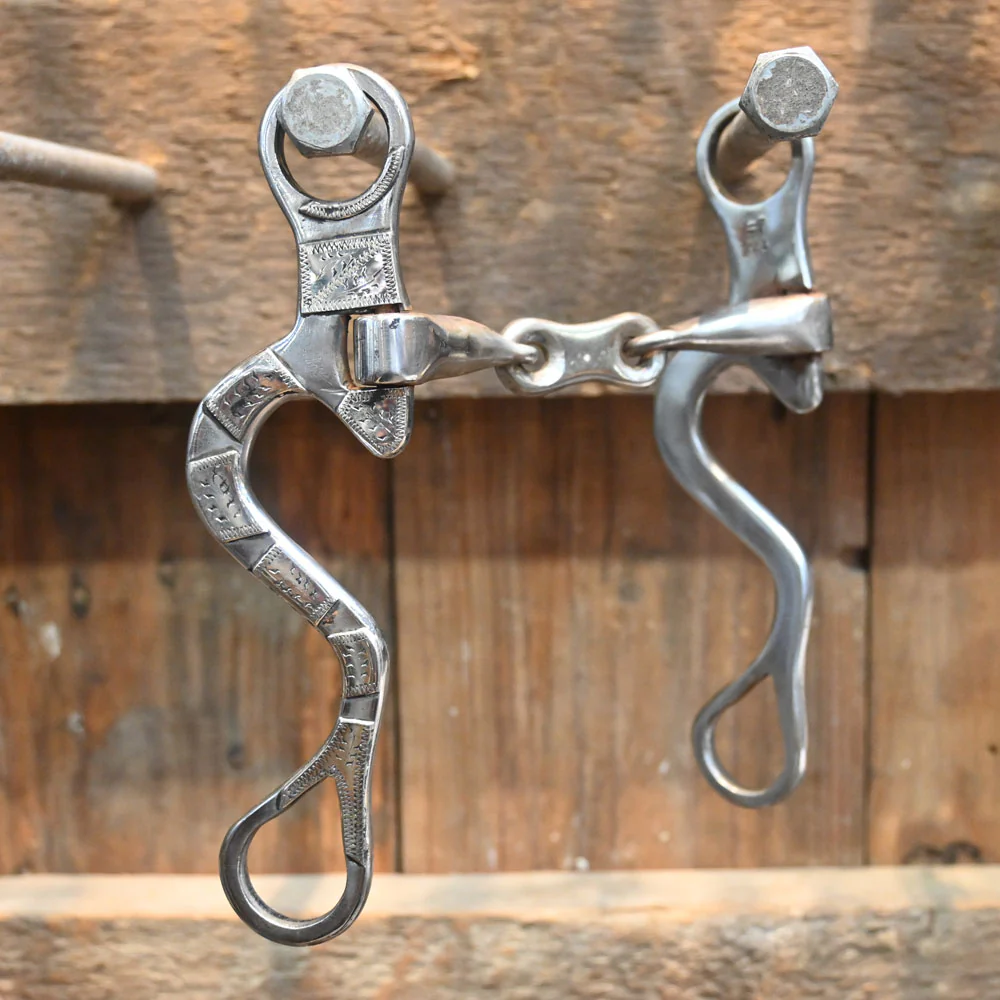 Ricky Trammell Silver Mounted Dogbone Bit