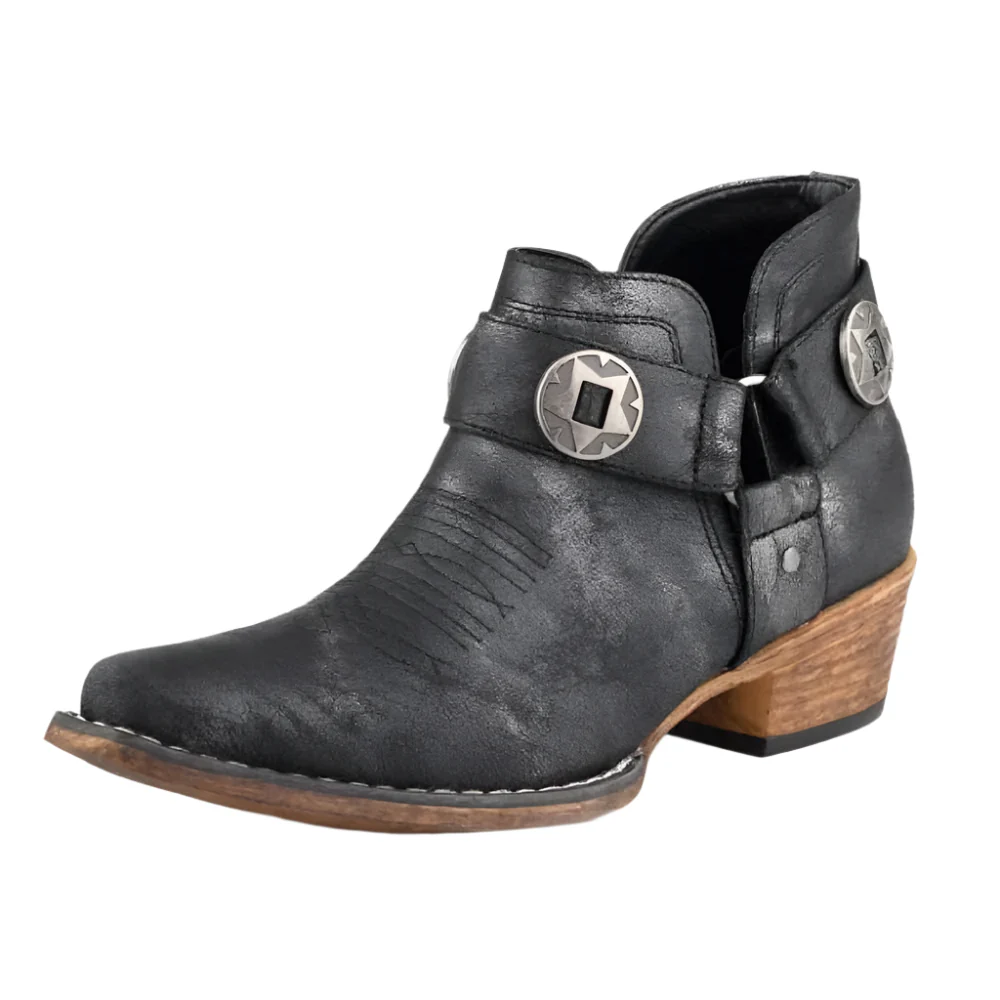 Roper Women's Rita Vintage Faux Leather Ankle Boot