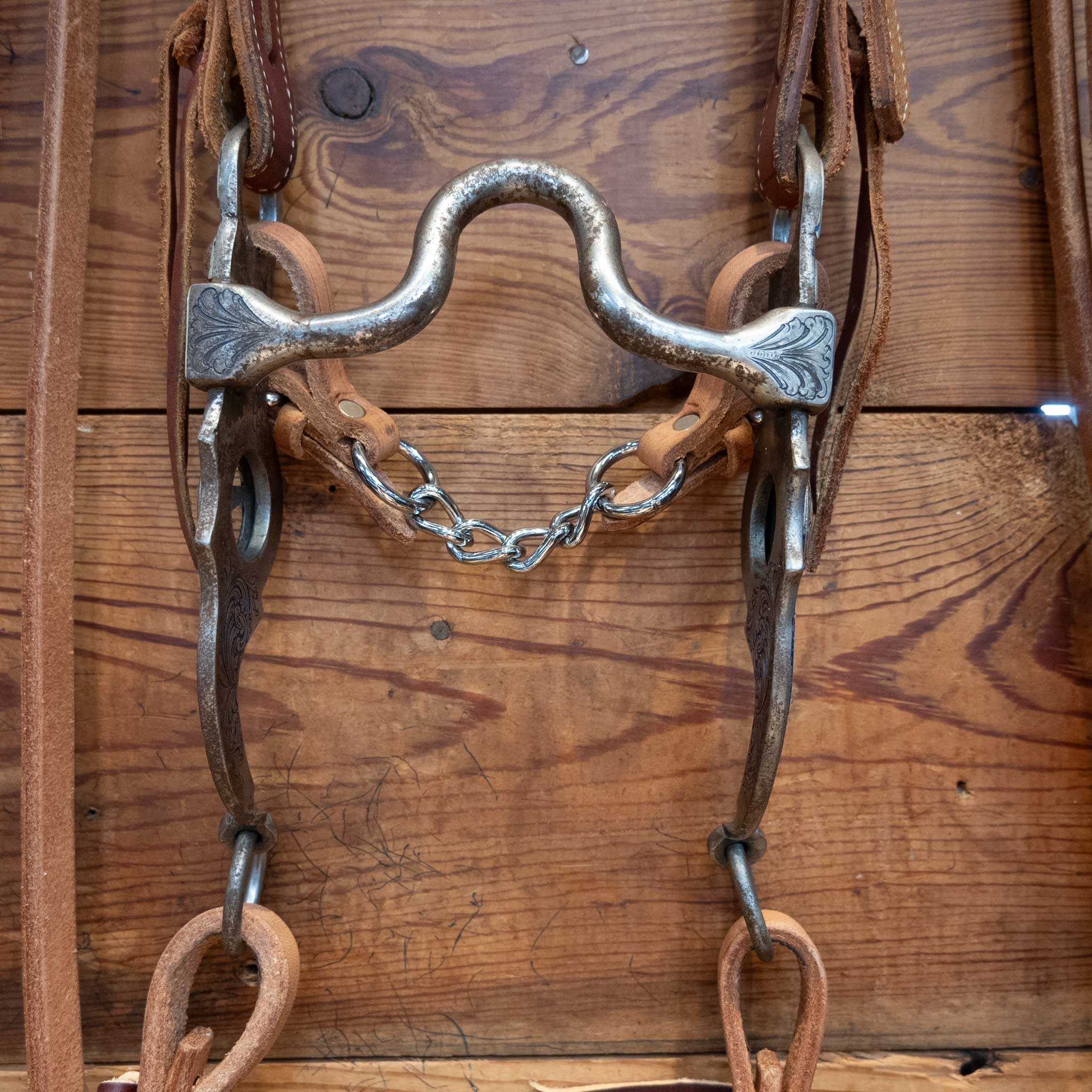 Robert Campbell Solid Port Bridle Rig w/ Split Ear Headstall - Image 3