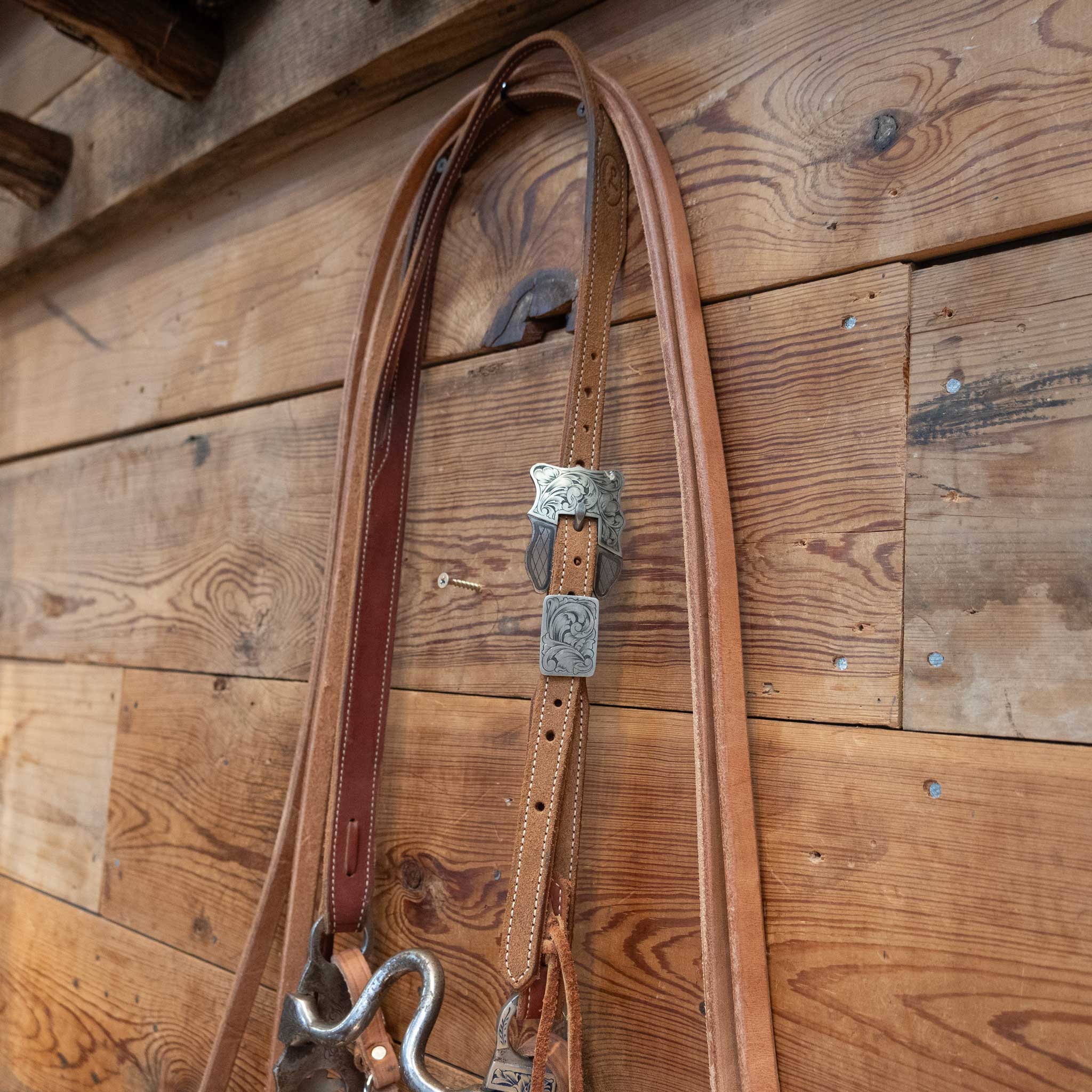 Robert Campbell Solid Port Bridle Rig w/ Split Ear Headstall - Image 5