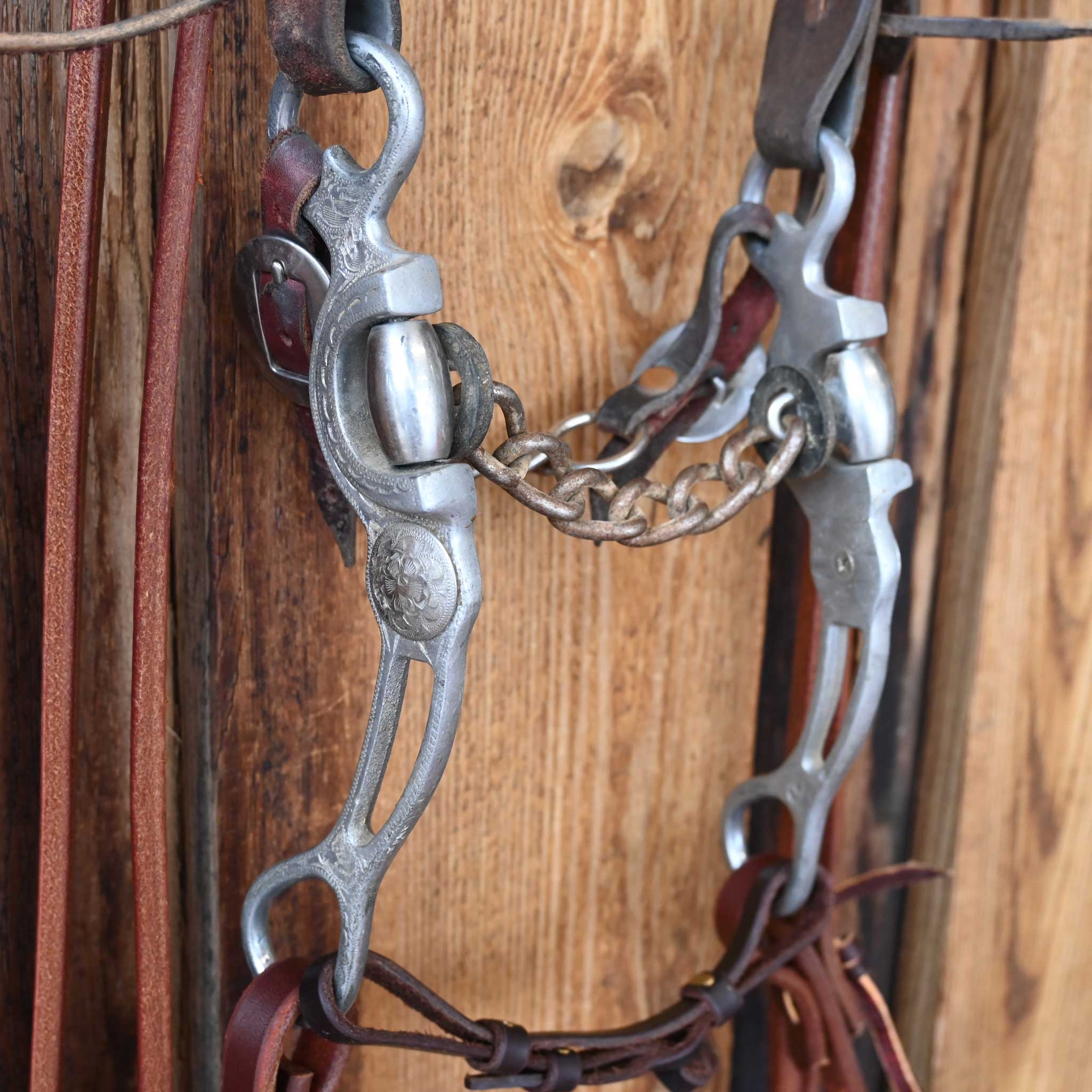 Rockin' P Chain Bridle Rig w/Split Ear Headstall