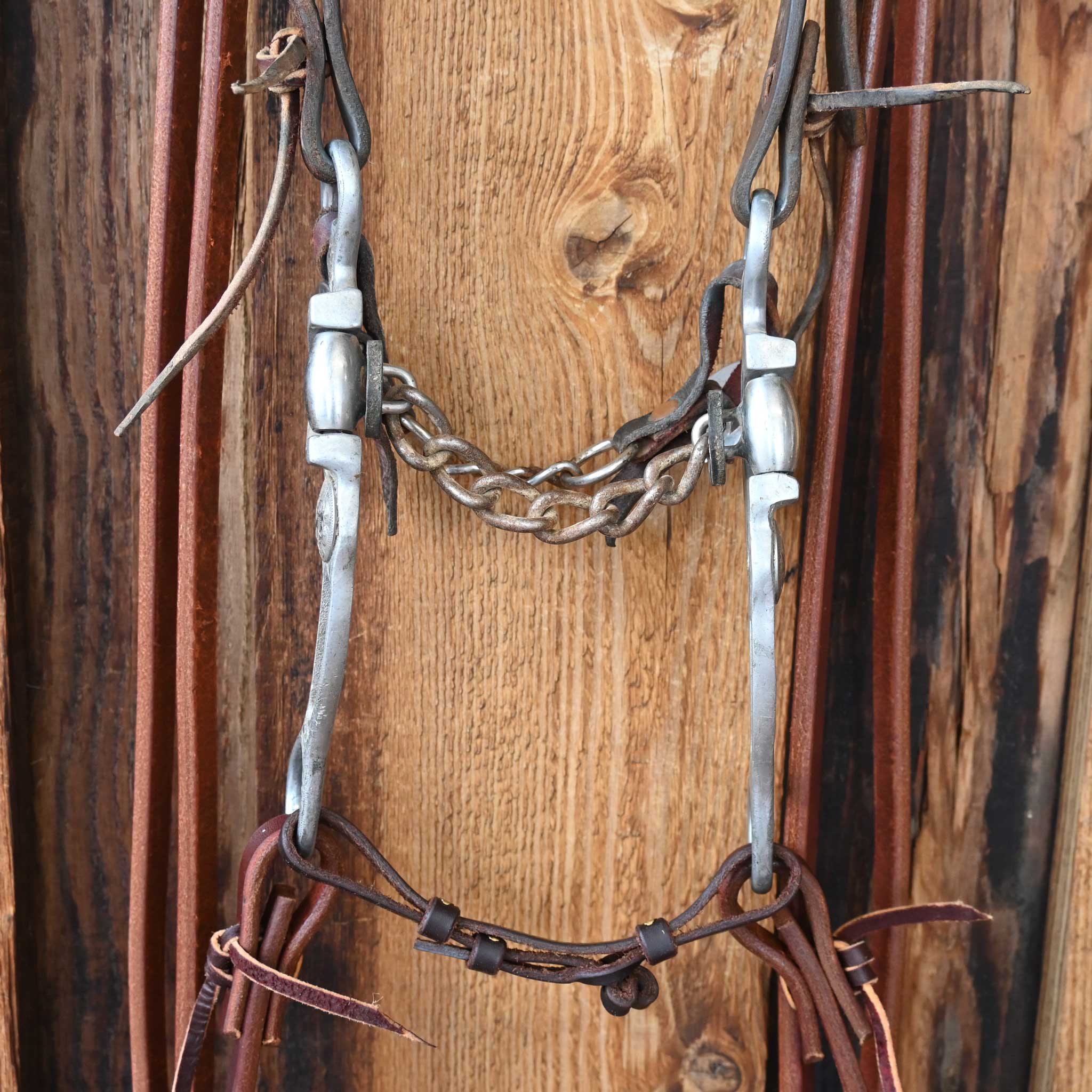 Rockin' P Chain Bridle Rig w/Split Ear Headstall - Image 2