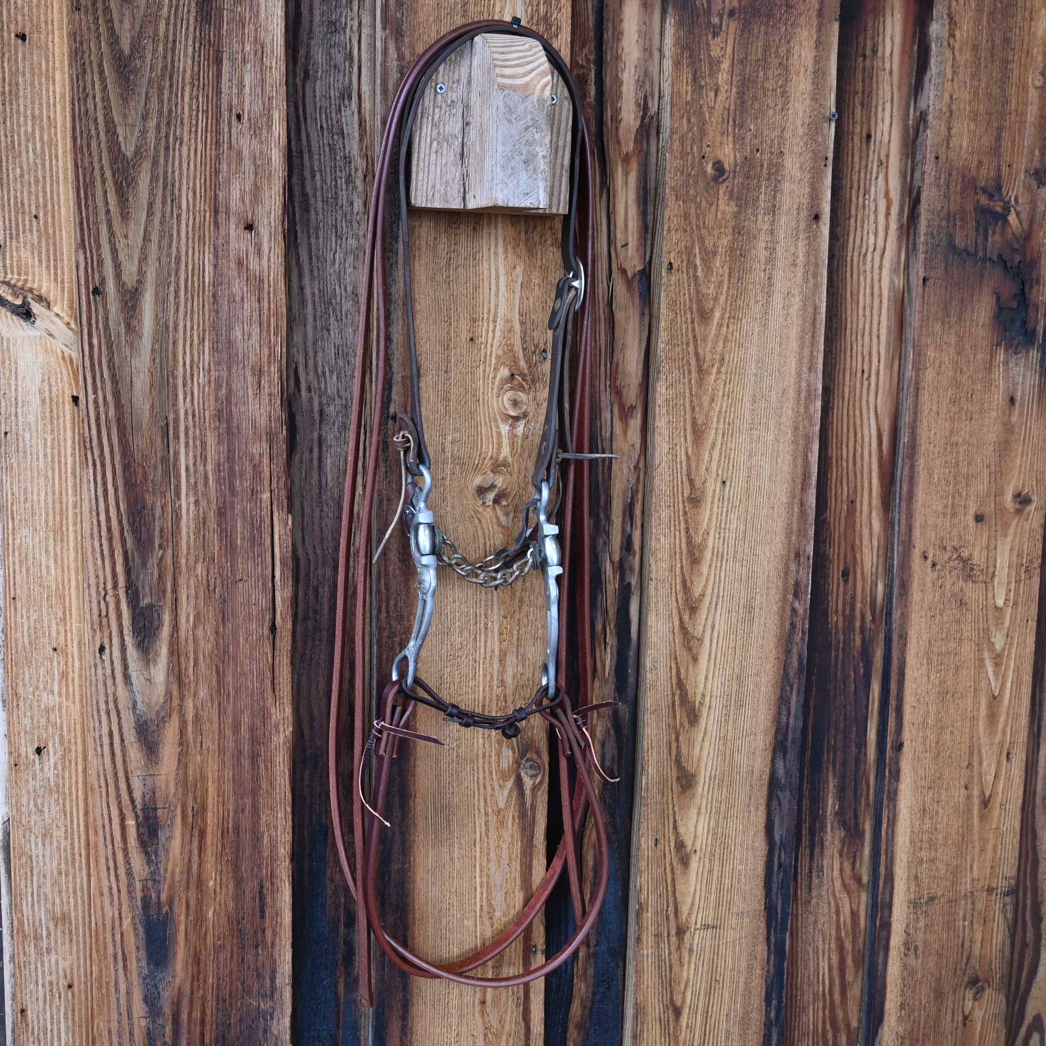 Rockin' P Chain Bridle Rig w/Split Ear Headstall - Image 4