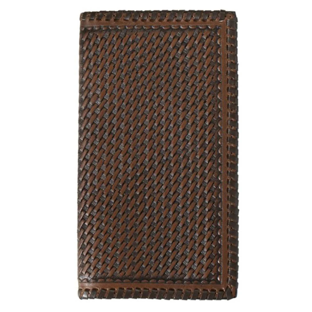 3D Basketweave Rodeo Wallet