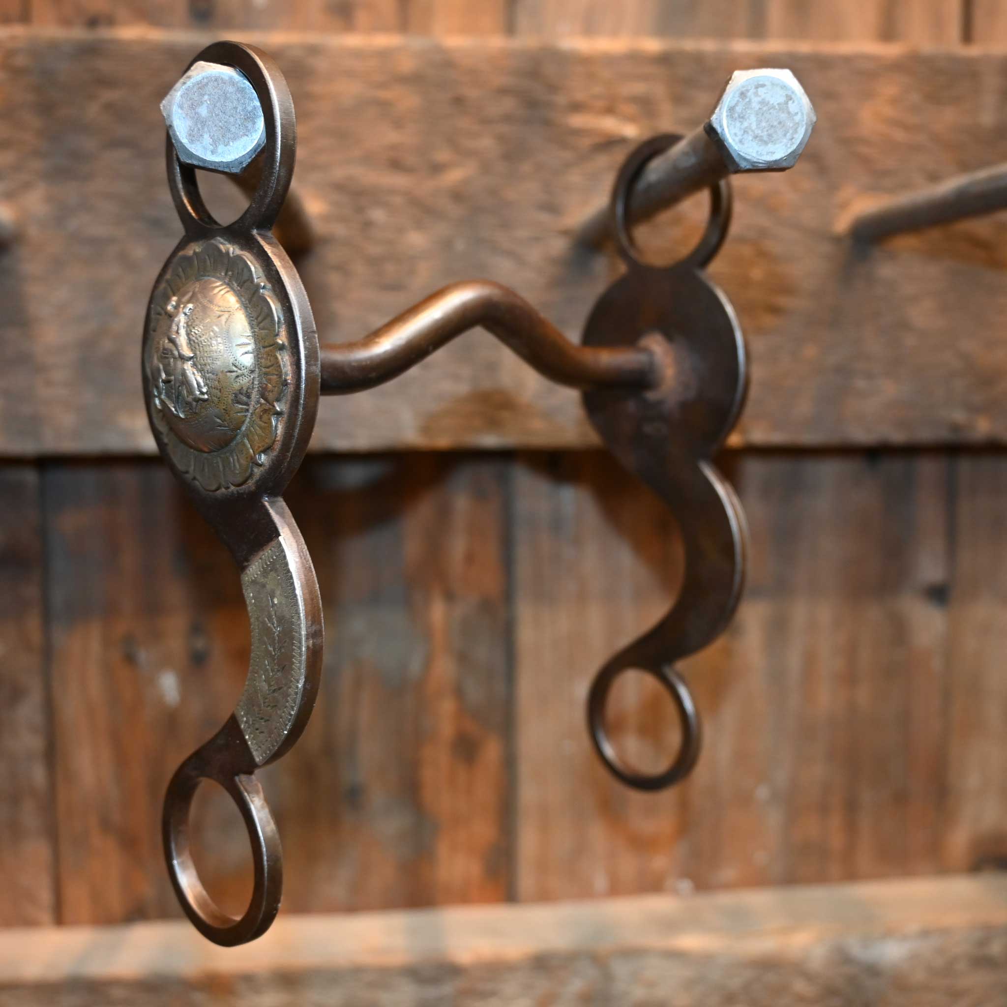 Rogers Silver Mounted Solid Port Bit