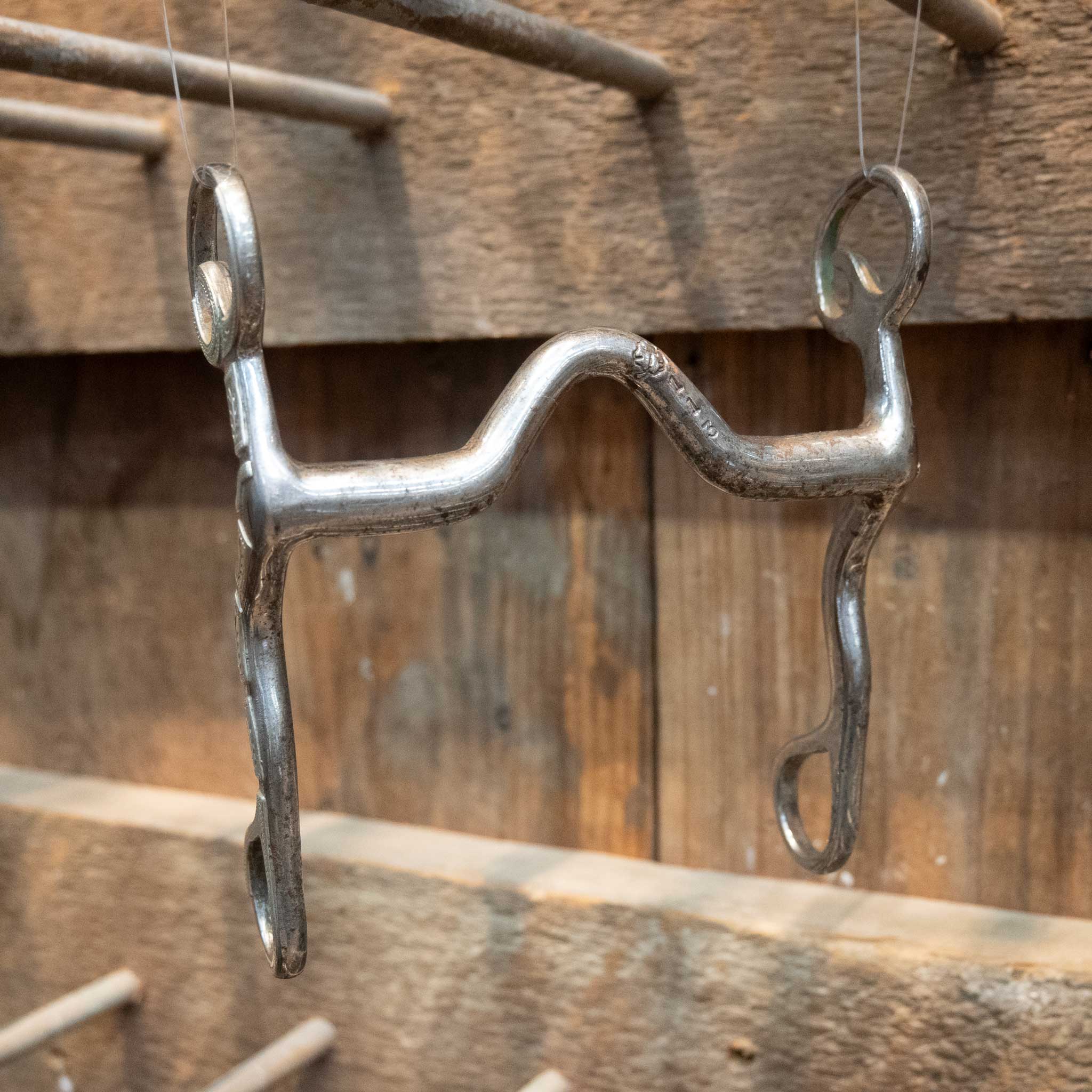 Silver Mounted Ron Tollison Solid Port #133 Bit - Image 2