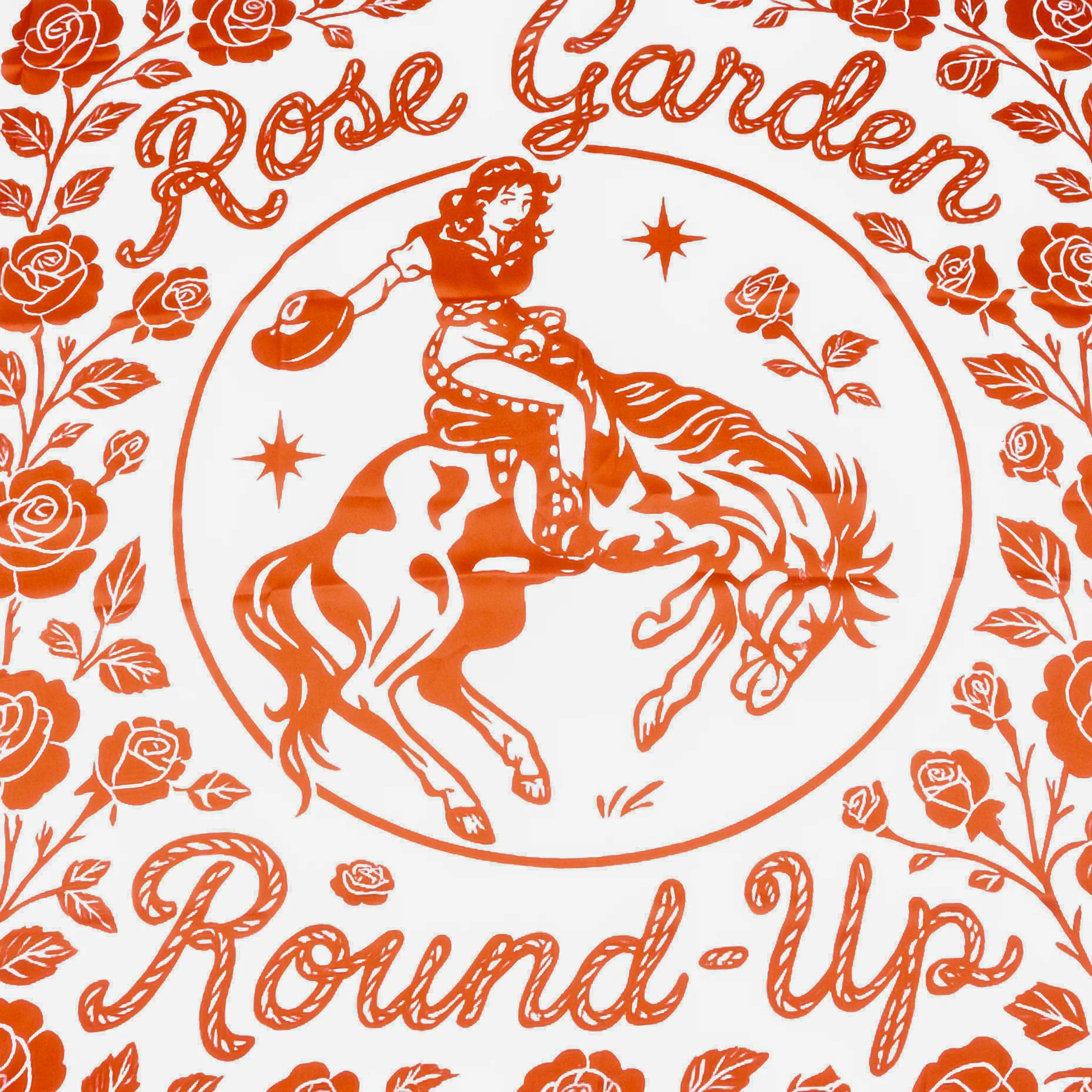 Rose Garden "Round Up" Wild Rag - Image 2