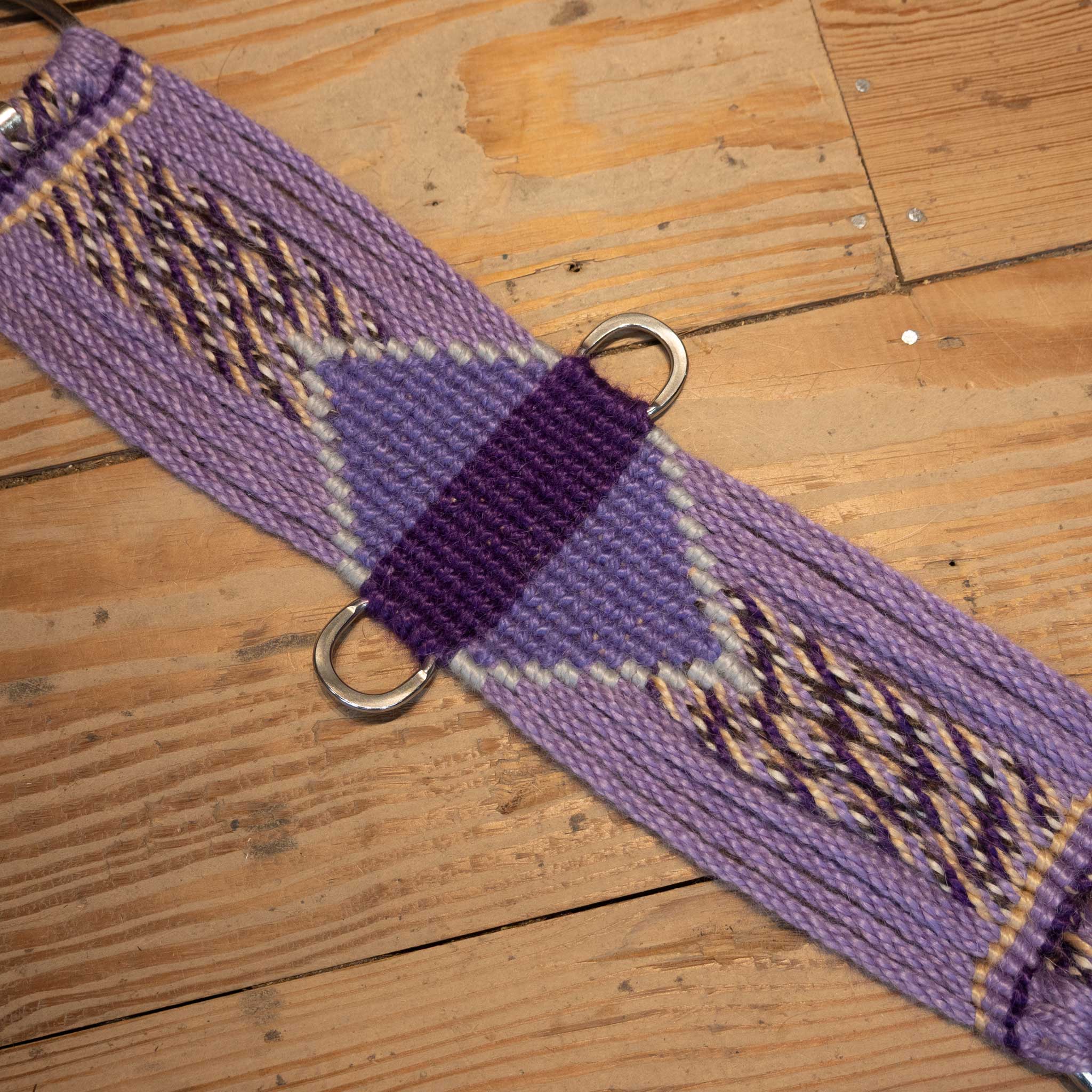 Rafter 26" Purple Mohair Cinch - Image 2