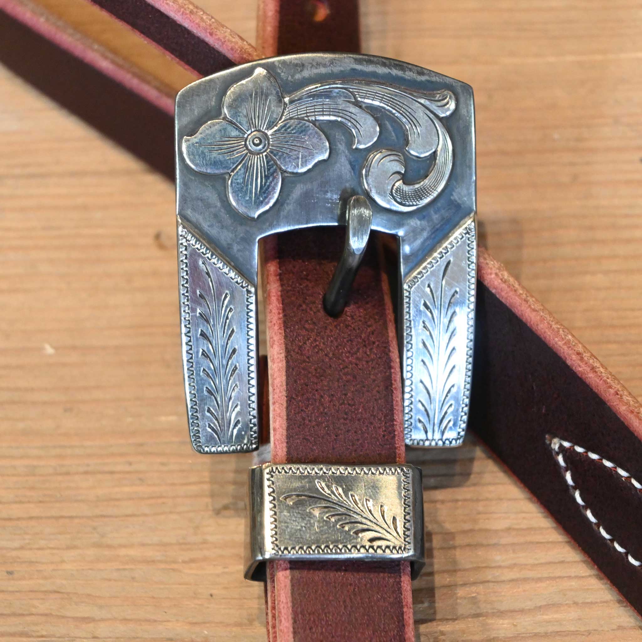 Ross Bullinger 3/4" Split Ear Headstall w/ C.R.E. Buckle - Image 2