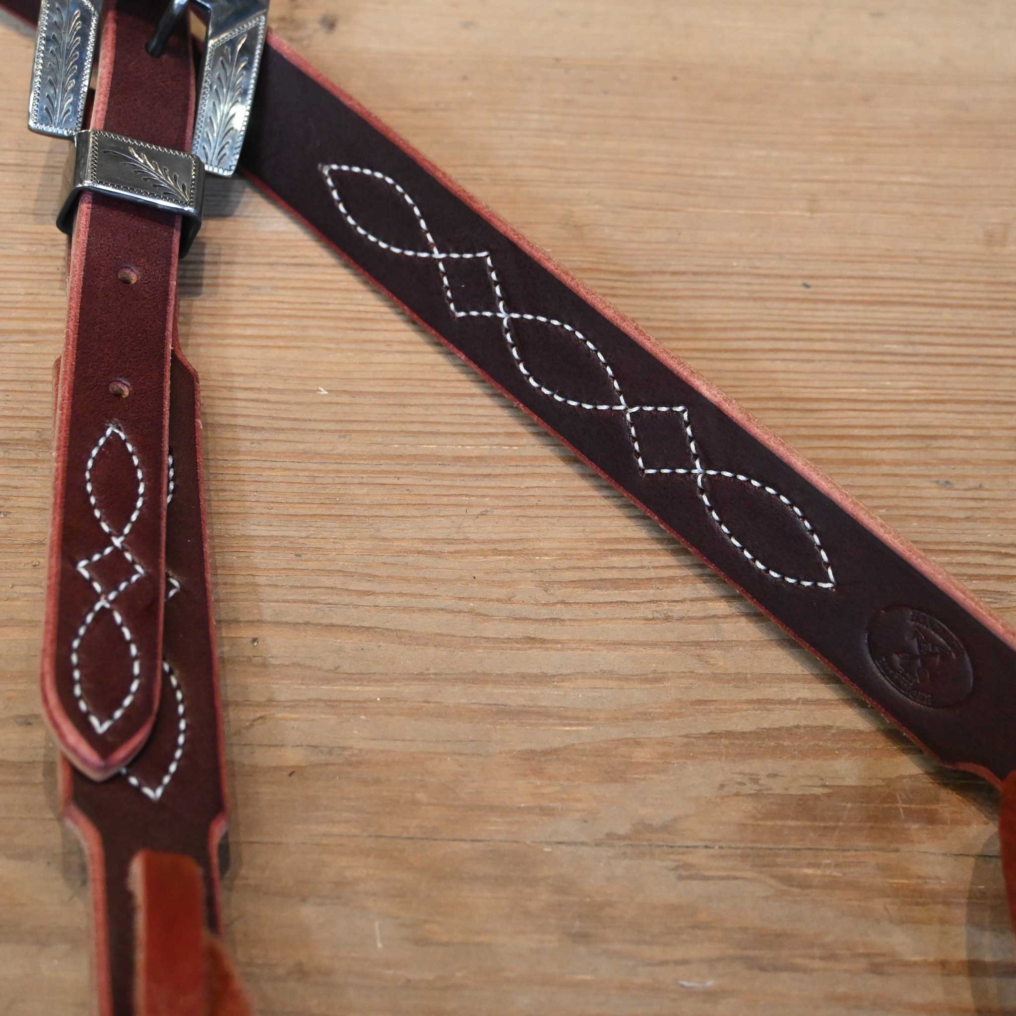 Ross Bullinger 3/4" Split Ear Headstall w/ C.R.E. Buckle - Image 3
