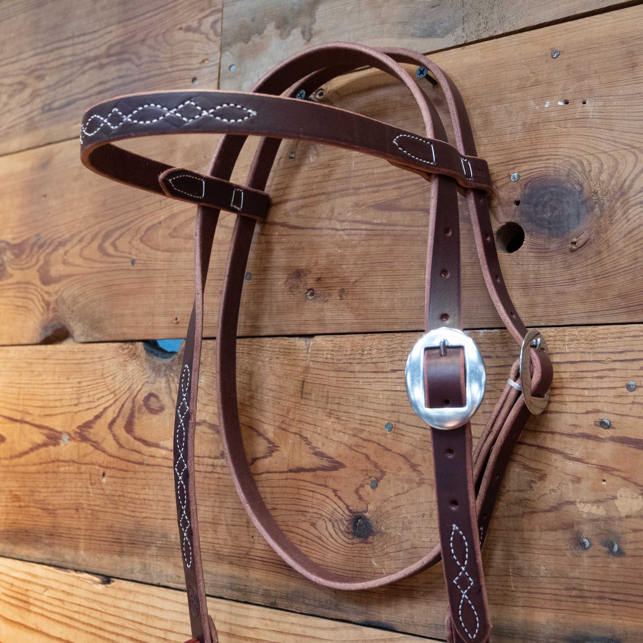 Ross Bullinger 3/4" Stitched Browband Headstall - Image 2