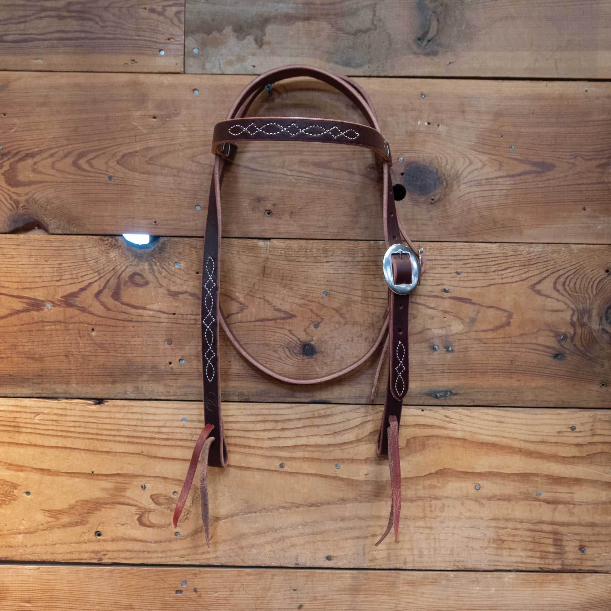 Ross Bullinger 3/4" Stitched Browband Headstall - Image 3