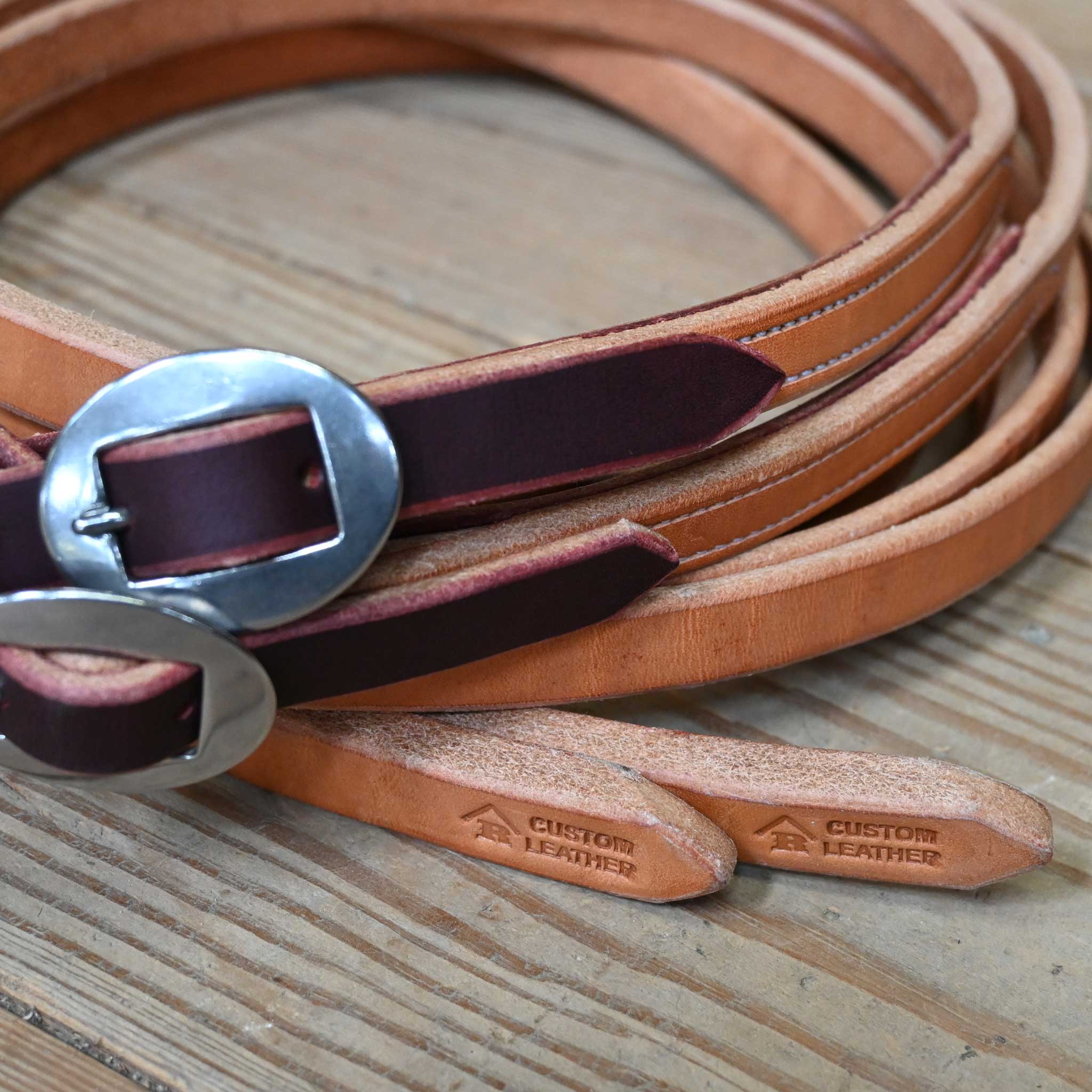 Ross Bullinger 8' Weighted Split Reins 070 - Image 2