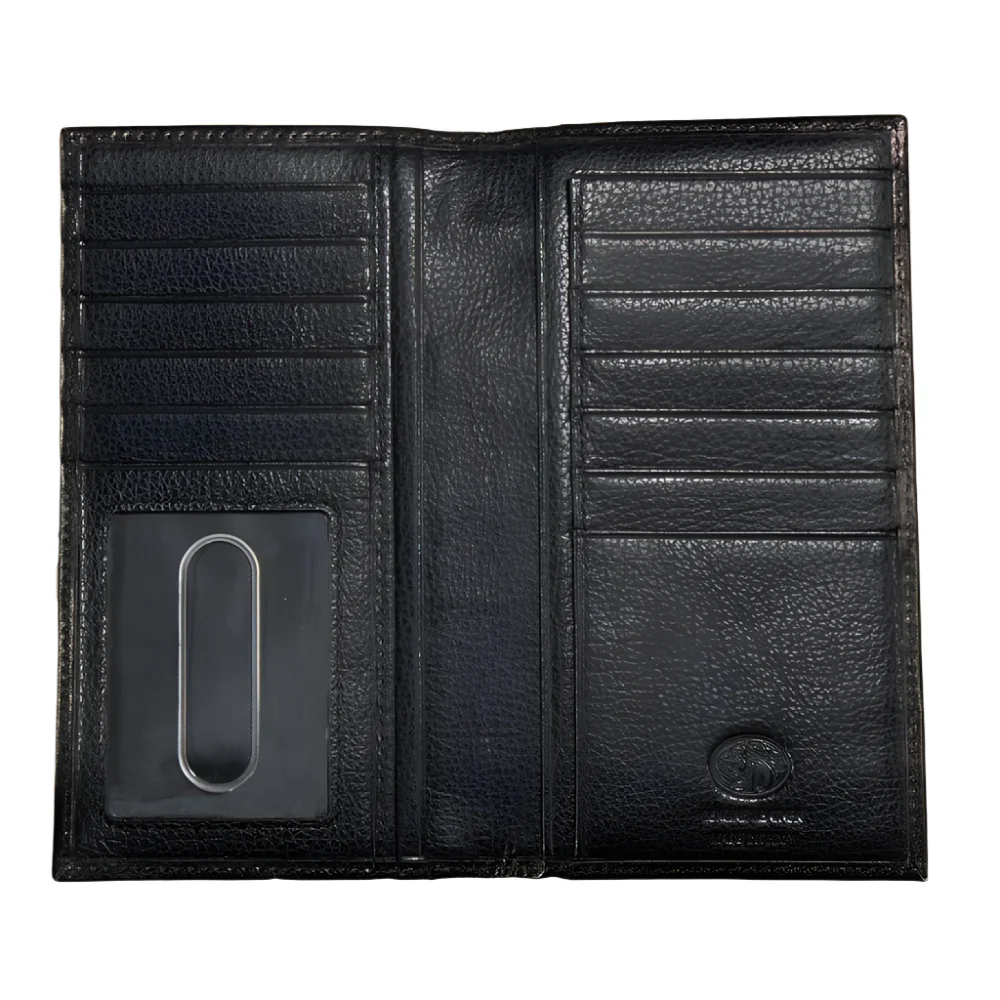 3D Roughout Buck Lace Rodeo Wallet - Image 2