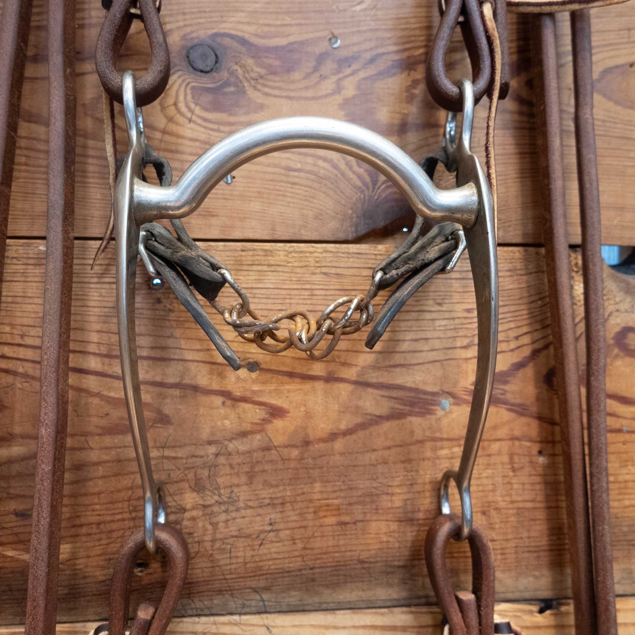 Roy Robinson Solid Port Bridle Rig w/Split Reins - Image 2