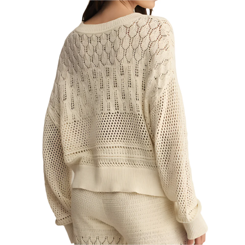 Z Supply Rue Crochet Sweater Top - Image 2
