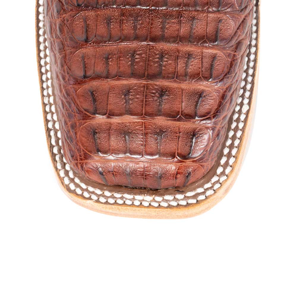 Anderson Bean Women's Rust Hornback Caiman Boot - Teskey's Exclusive - Image 3