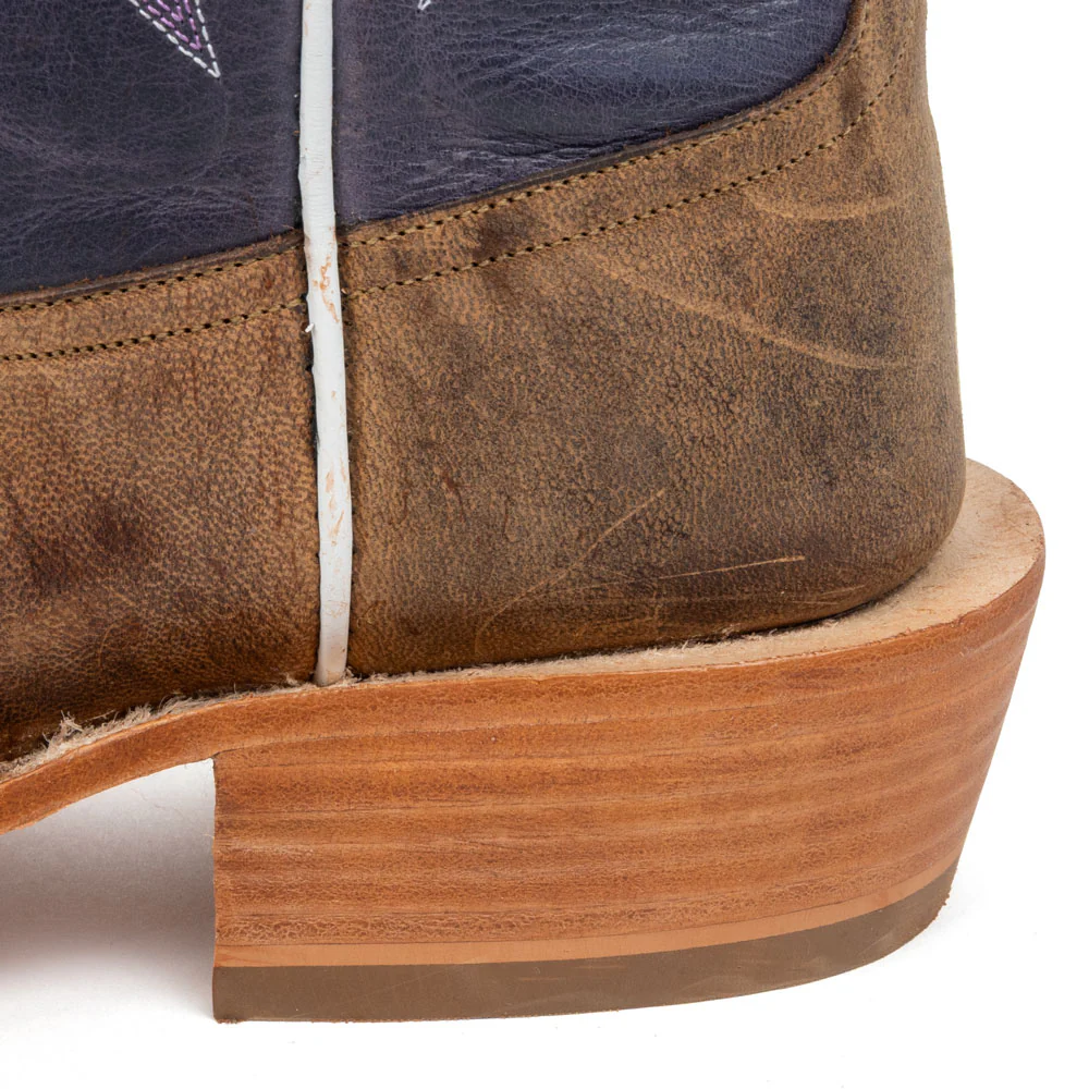Rios of Mercedes Men's Rustwood Camel Western Boot - Image 3