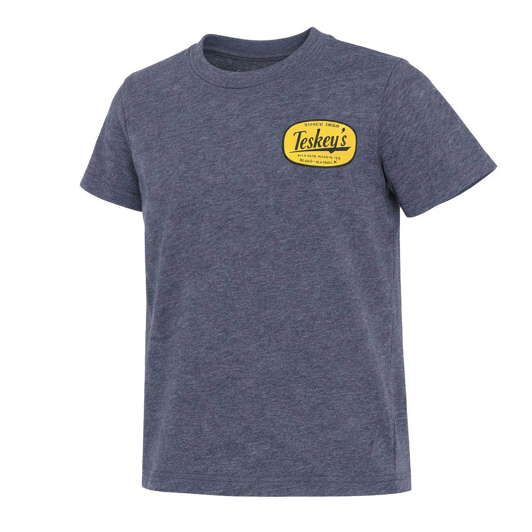 Teskey's Youth Brazos River Tee - Navy - Image 2