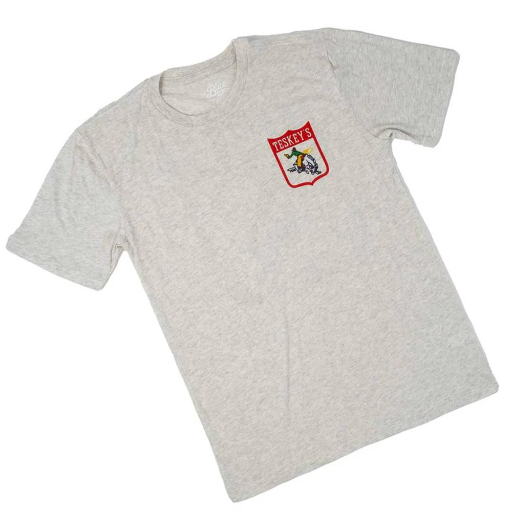 Teskey's Back Number Tee - Oatmeal - Image 4