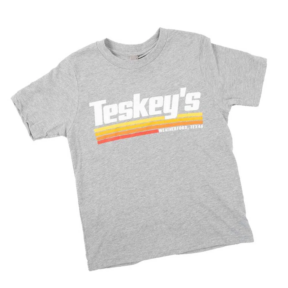 Teskey's Youth Vintage Tee - Heather Grey - Image 2